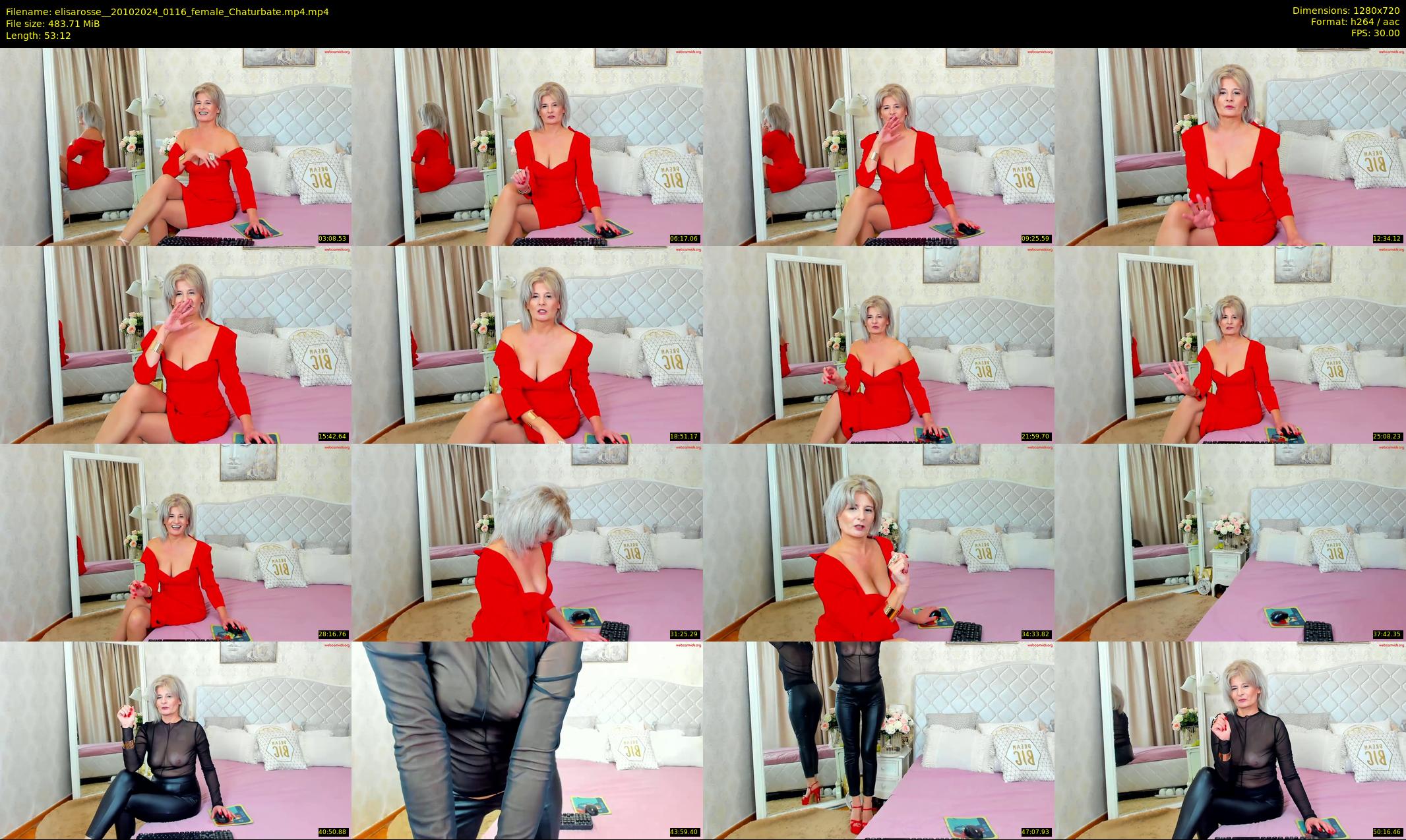 elisarosse_ — 54 minute Chaturbate female cam show recording, 720p, Oct 20, 2024