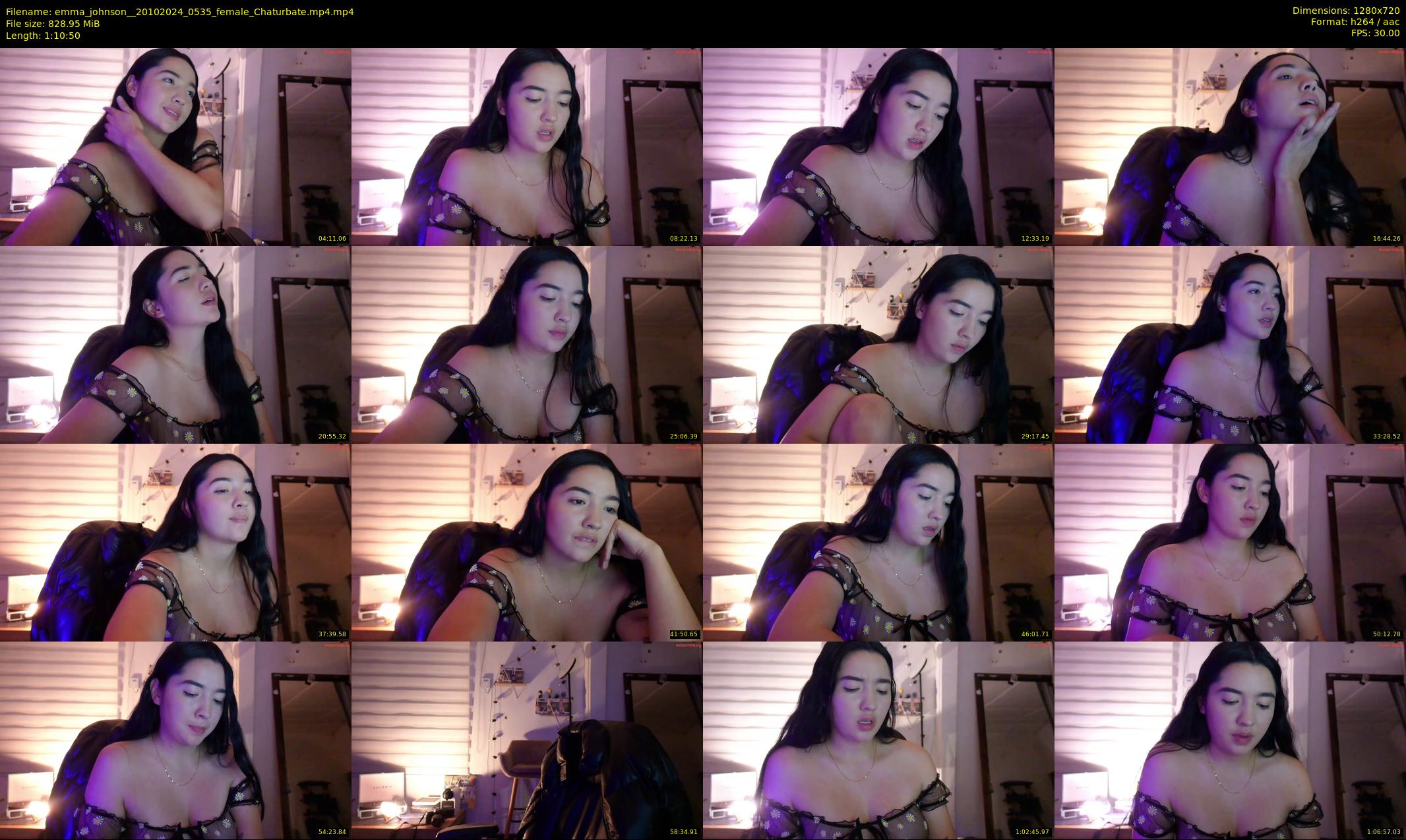 emma_johnson_ — 71 minute Chaturbate female cam show recording, 720p, Oct 20, 2024