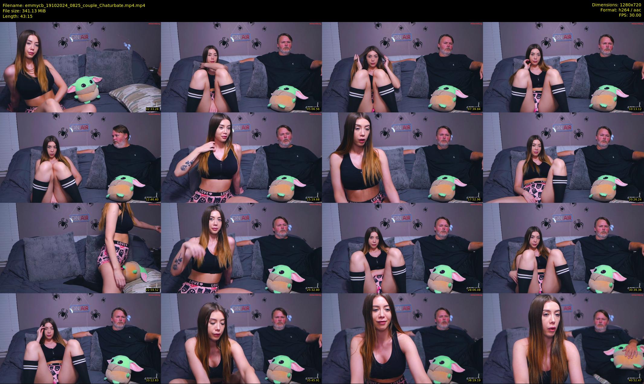 emmycb — 44 minute Chaturbate female cam show recording, 720p, Oct 19, 2024