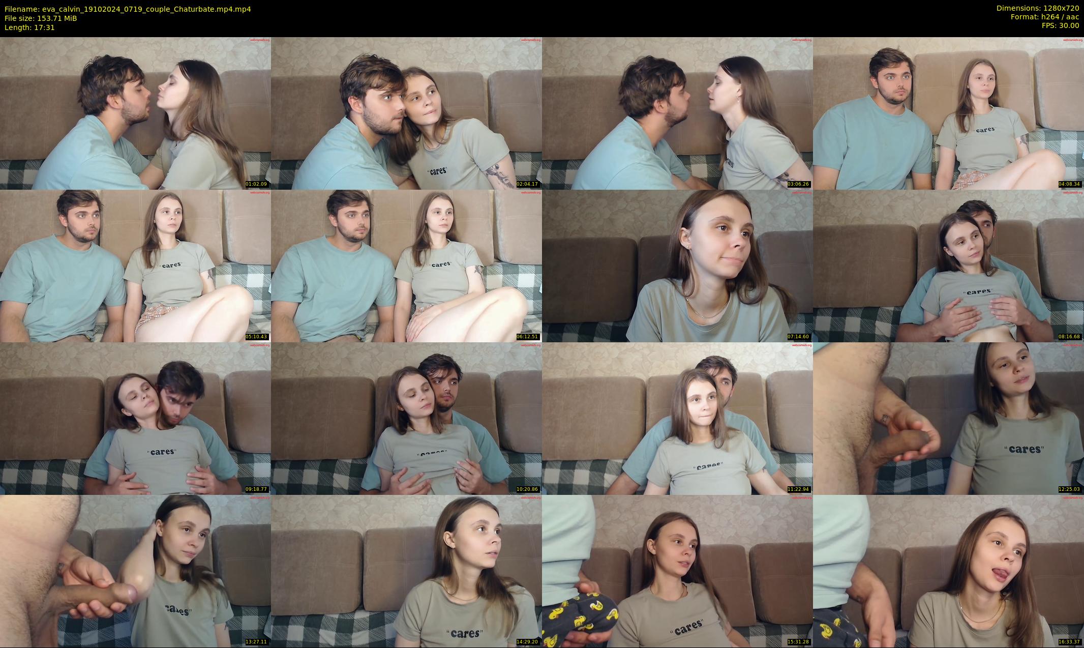 eva_calvin — 18 minute Chaturbate couple cam show recording, 720p, Oct 19, 2024
