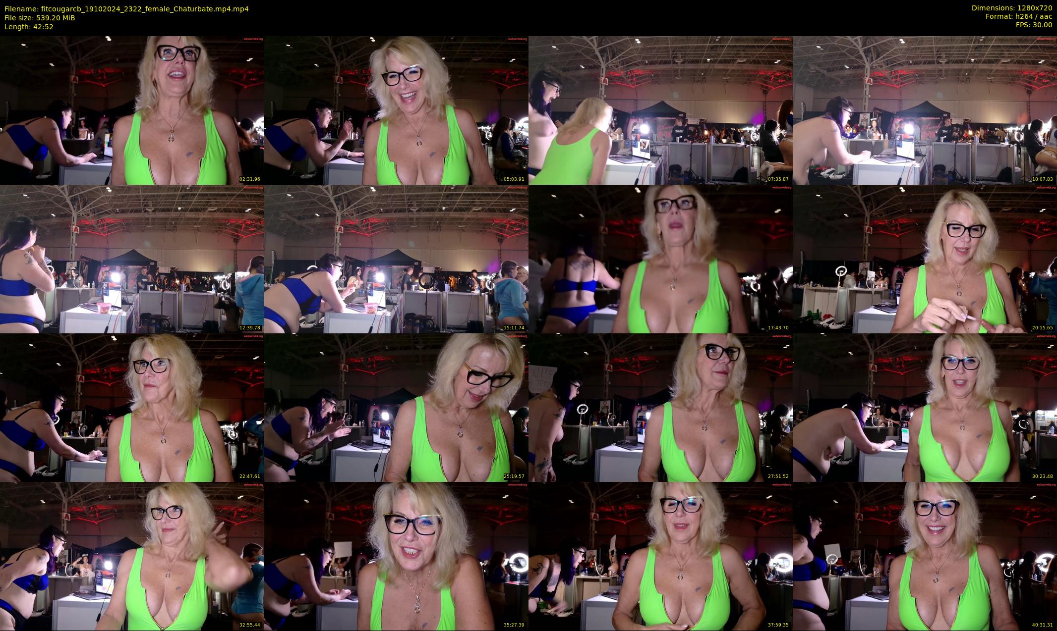 fitcougarcb — 43 minute Chaturbate female cam show recording, 720p, Oct 19, 2024