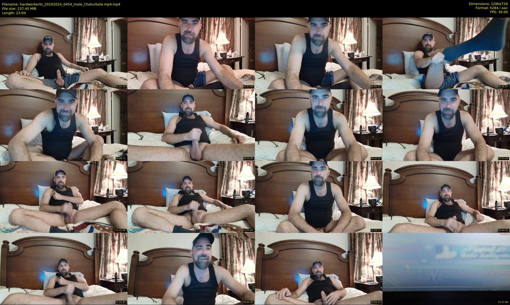 hardworkertn — 24 minute Chaturbate male cam show recording, 720p, Oct 20, 2024