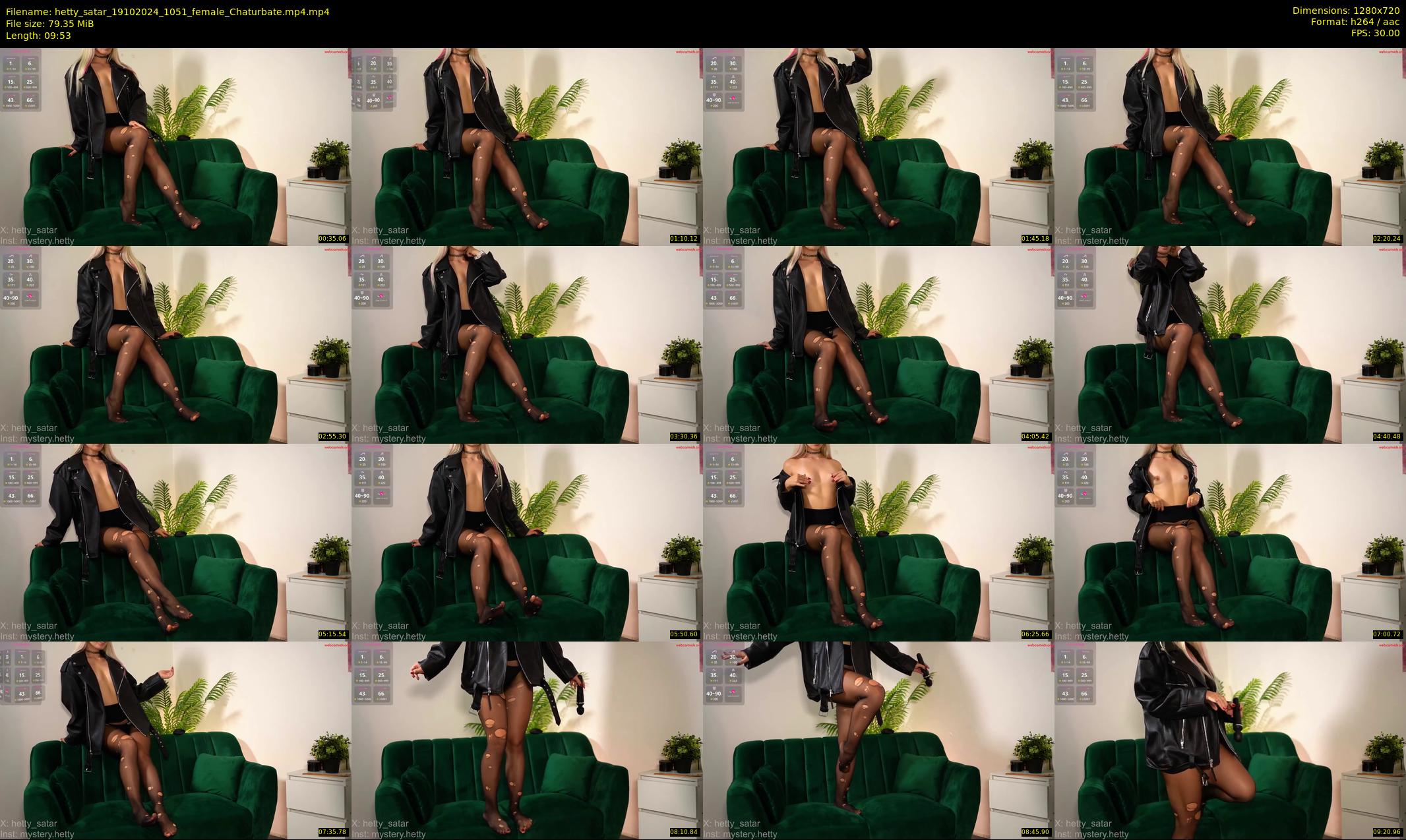 hetty_satar — 10 minute Chaturbate female cam show recording, 720p, Oct 19, 2024