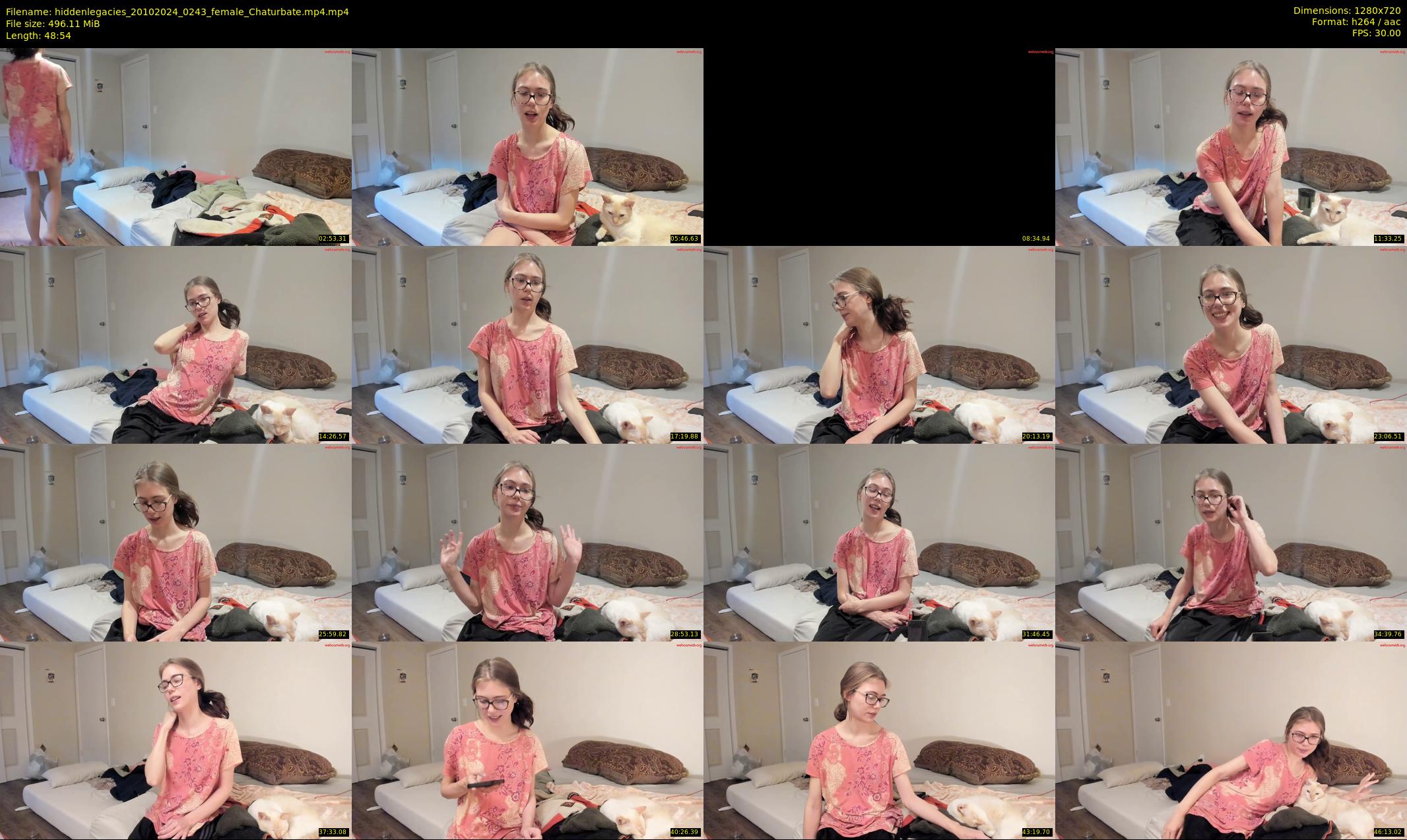 hiddenlegacies — 49 minute Chaturbate female cam show recording, 720p, Oct 20, 2024