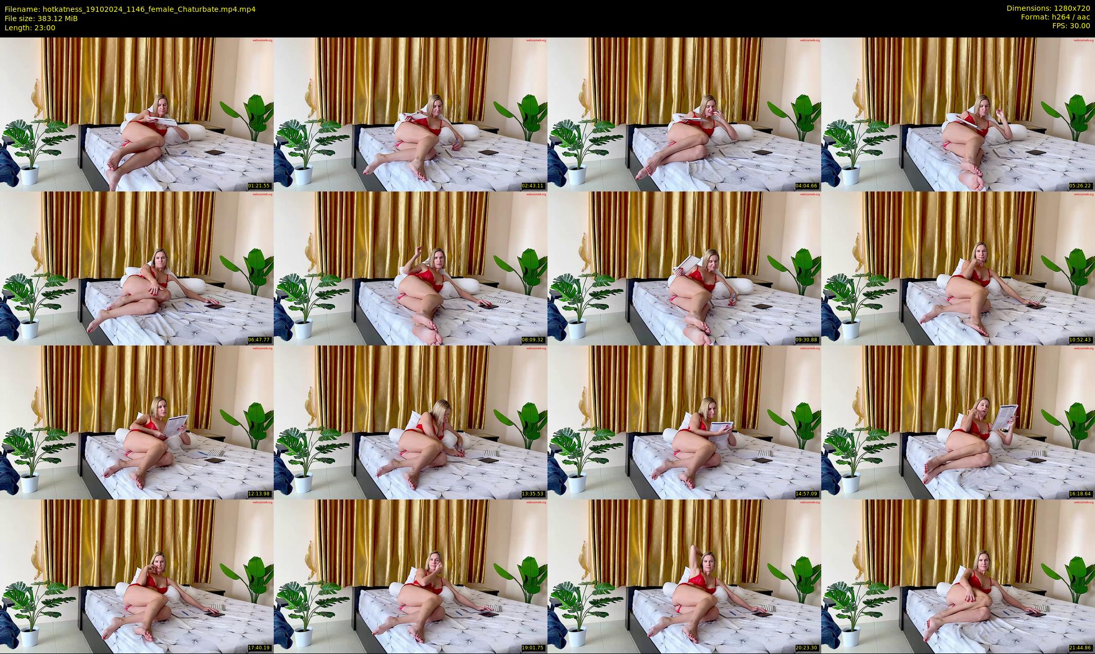hotkatness — 23 minute Chaturbate female cam show recording, 720p, Oct 19, 2024