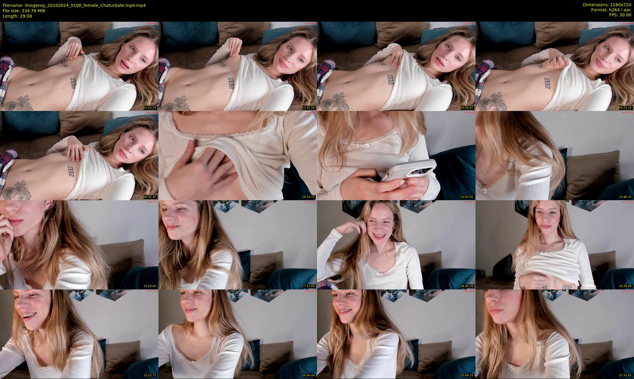 imogensy — 30 minute Chaturbate female cam show recording, 720p, Oct 20, 2024