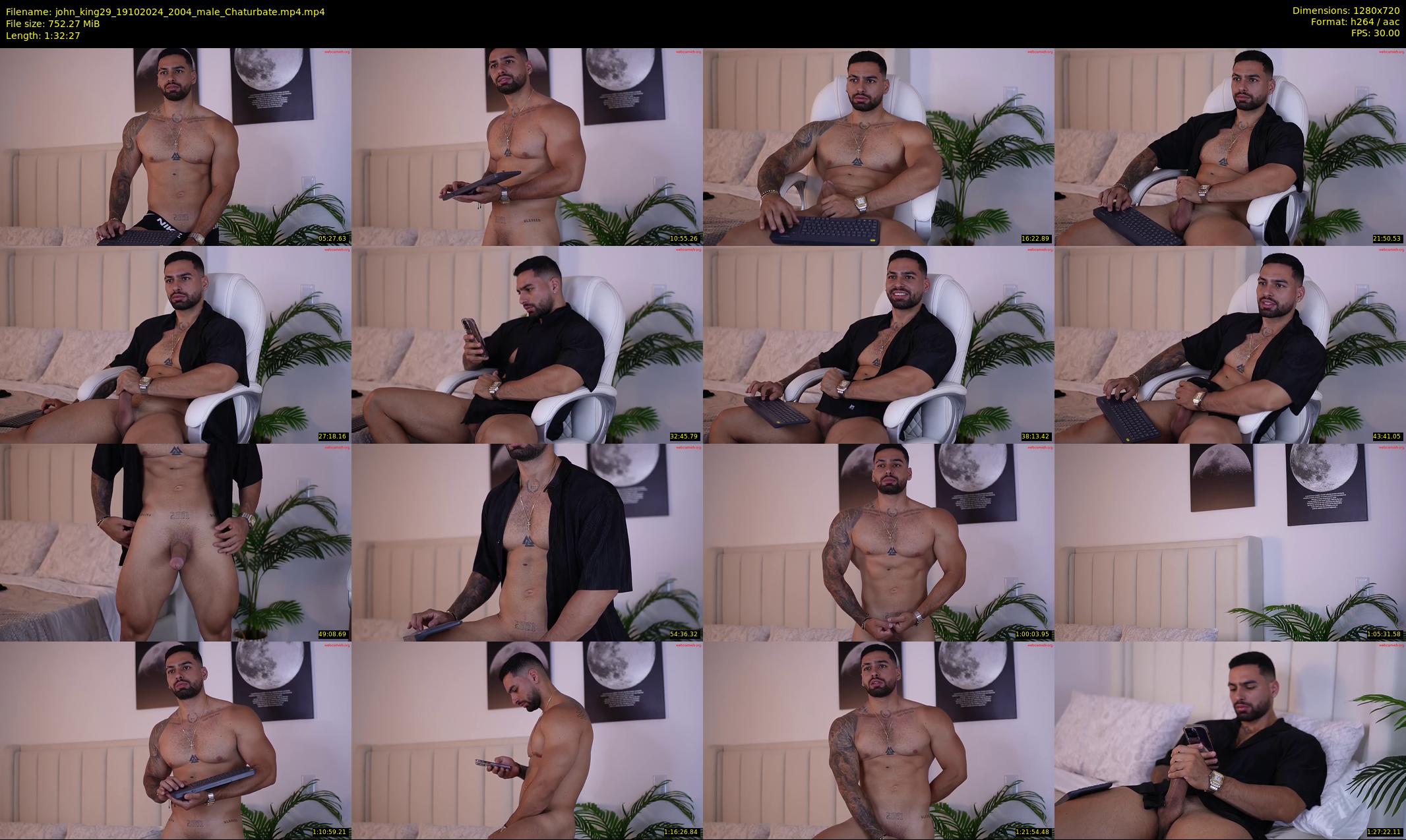 john_king29 — 93 minute Chaturbate male cam show recording, 720p, Oct 19, 2024