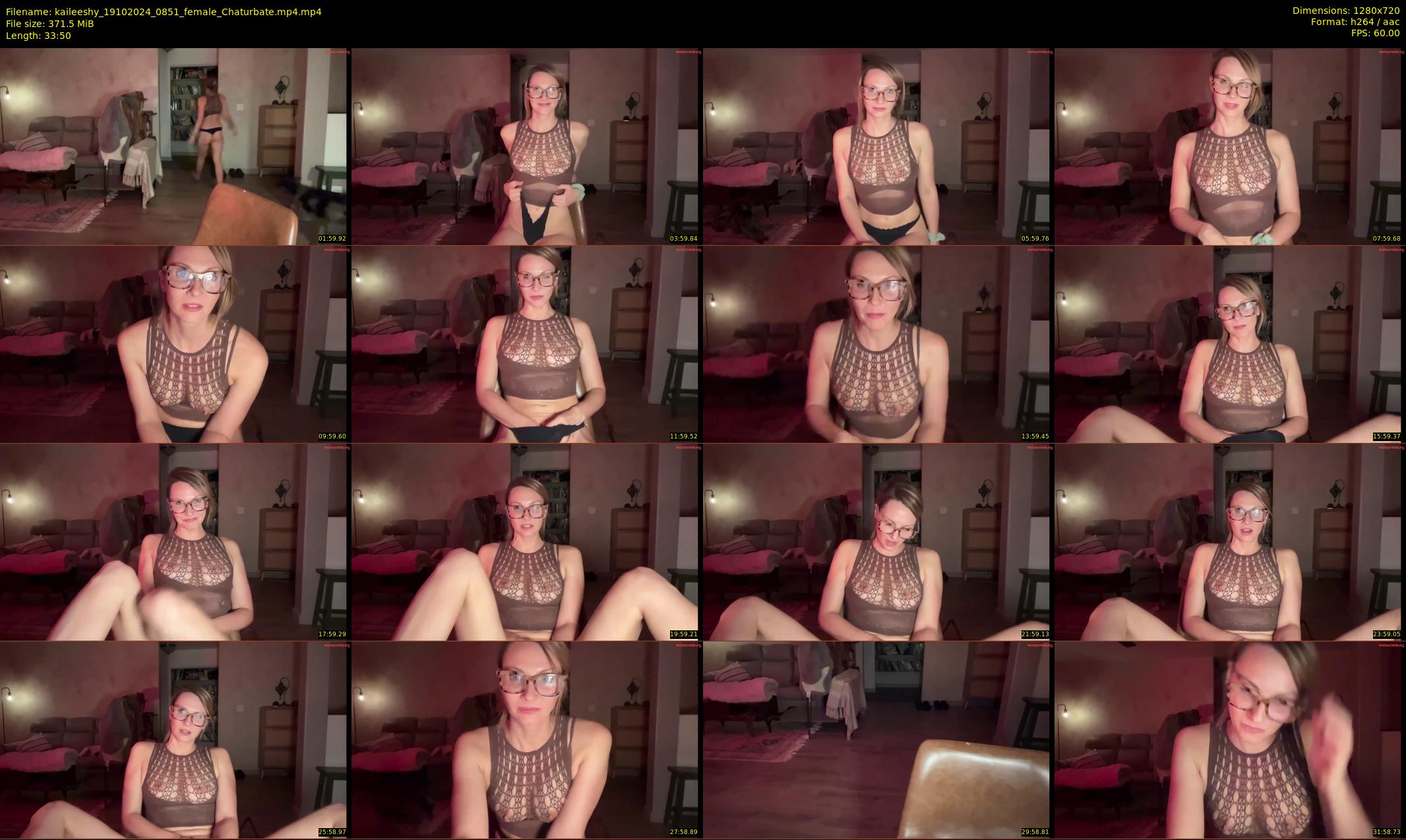kaileeshy — 34 minute Chaturbate female cam show recording, 720p, Oct 19, 2024