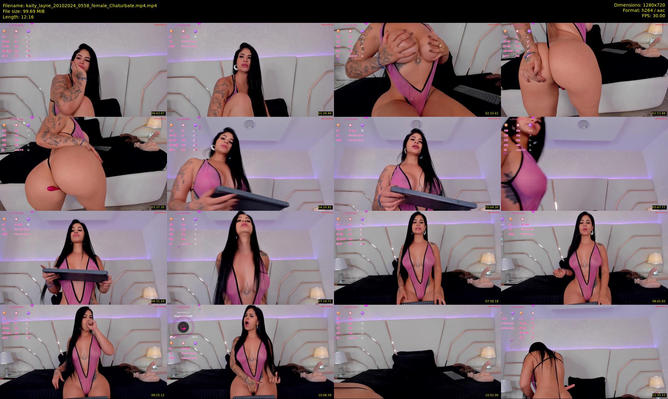 kaity_layne — 13 minute Chaturbate female cam show recording, 720p, Oct 20, 2024