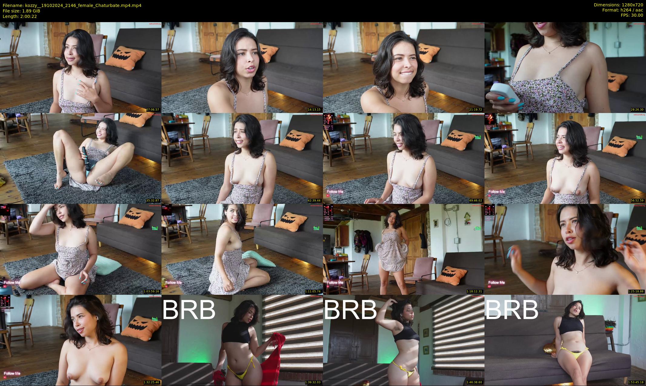 kozzy_ — 121 minute Chaturbate female cam show recording, 720p, Oct 19, 2024