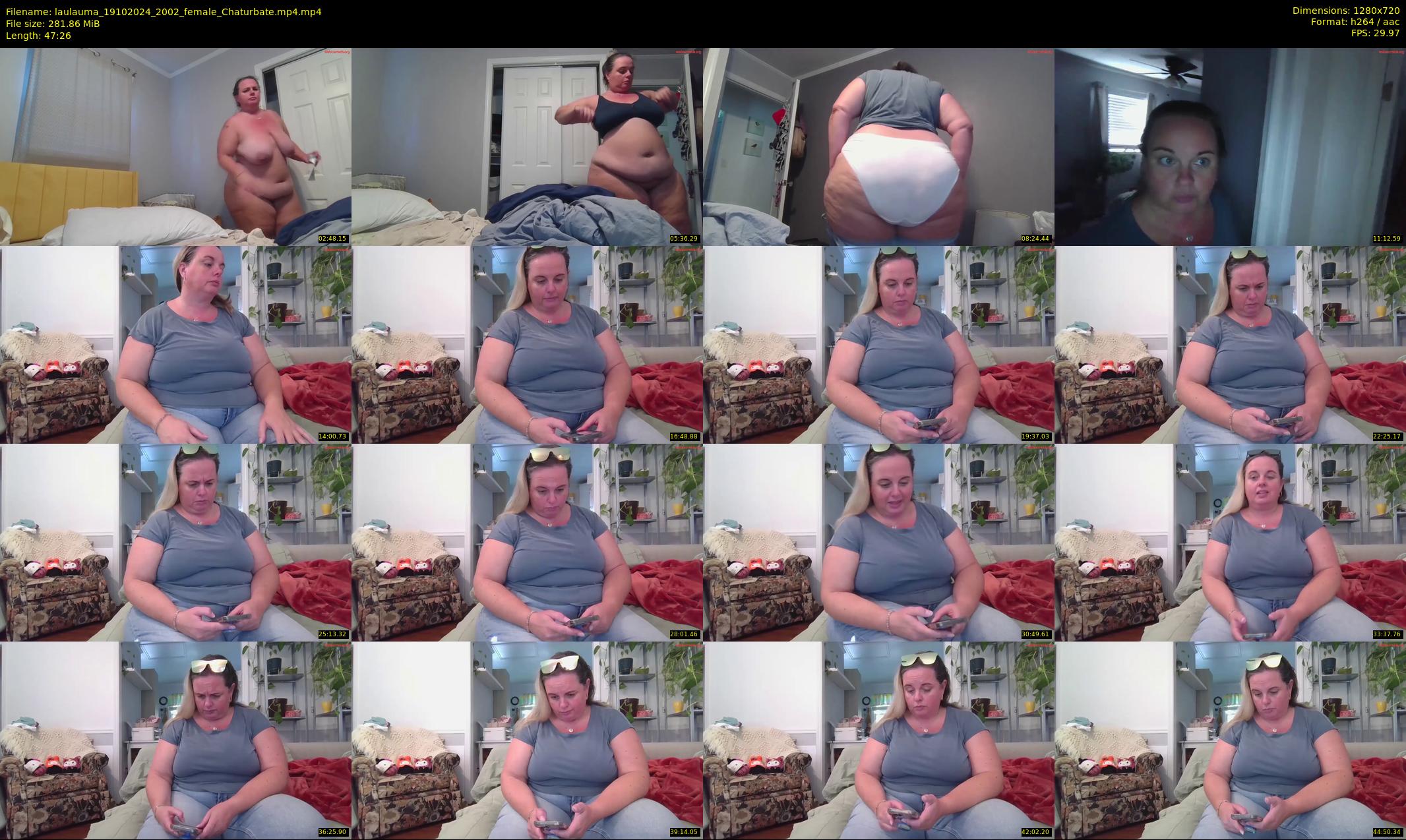 laulauma — 48 minute Chaturbate female cam show recording, 720p, Oct 19, 2024