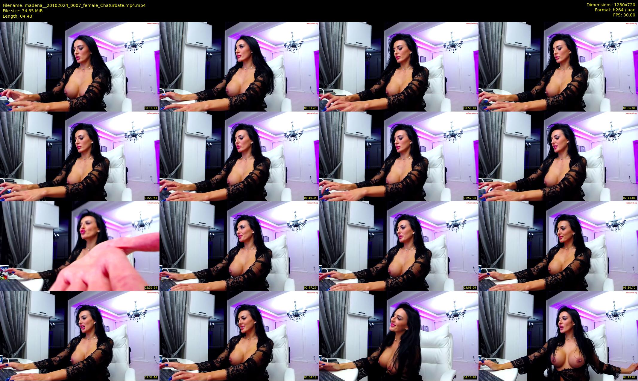 madena_ — 5 minute Chaturbate female cam show recording, 720p, Oct 20, 2024