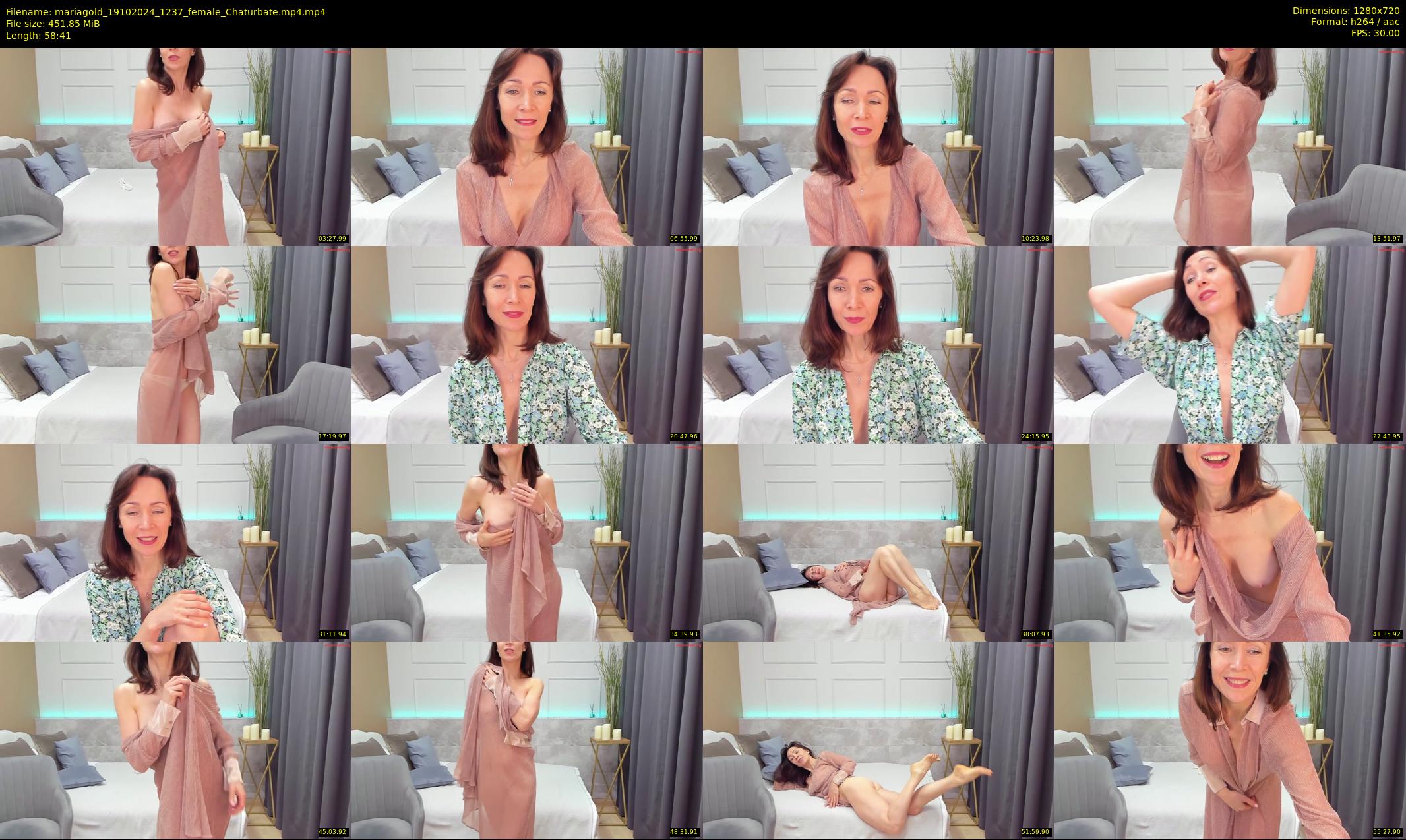mariagold — 59 minute Chaturbate female cam show recording, 720p, Oct 19, 2024