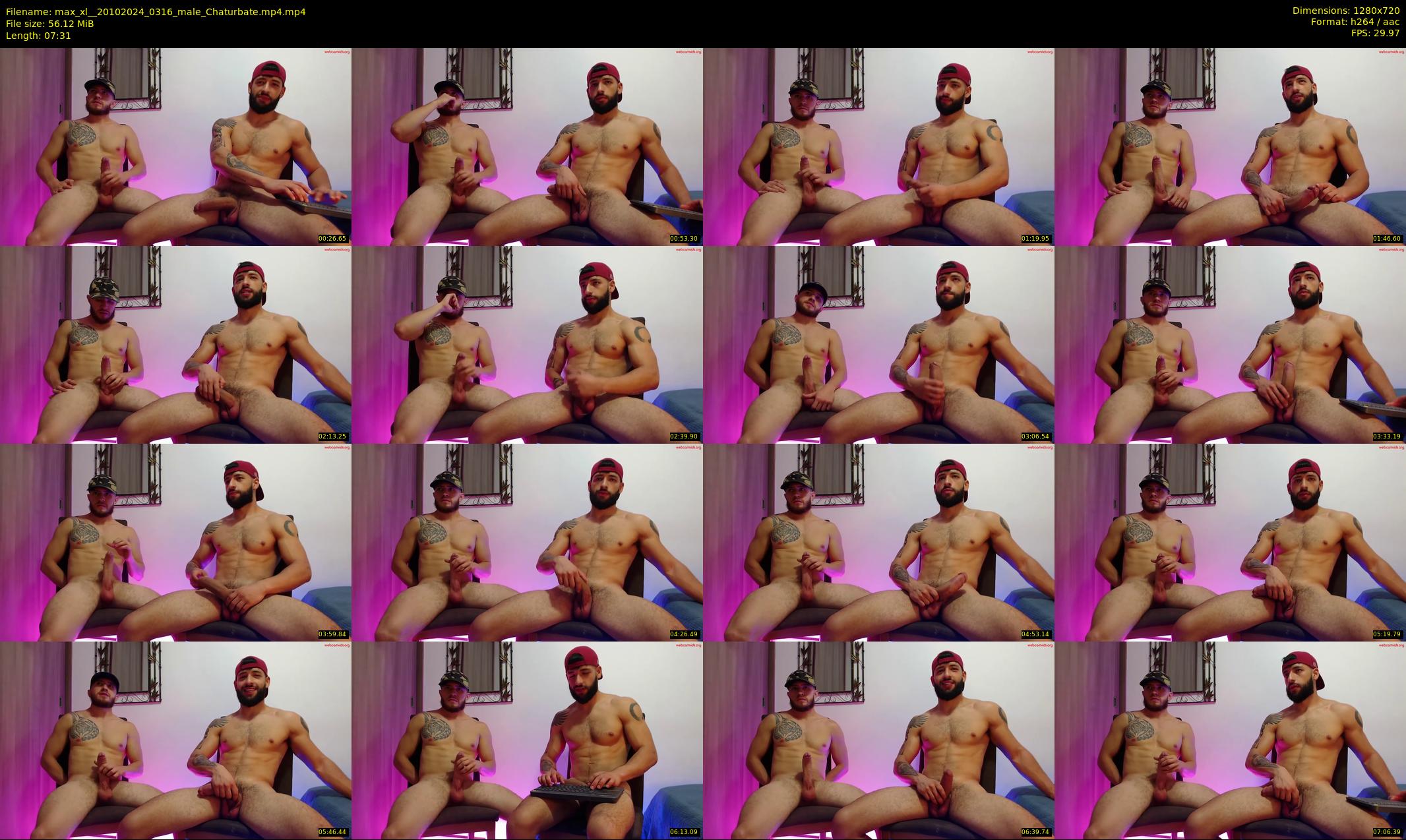 max_xl_ — 8 minute Chaturbate male cam show recording, 720p, Oct 20, 2024