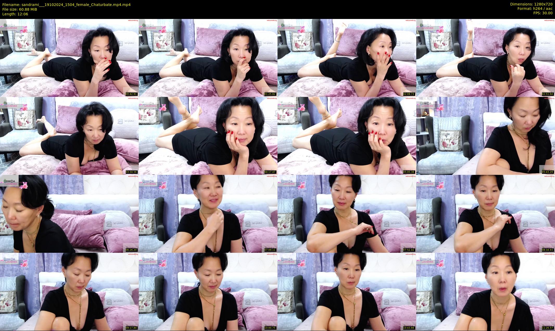 sandrami__ — 13 minute Chaturbate female cam show recording, 720p, Oct 19, 2024