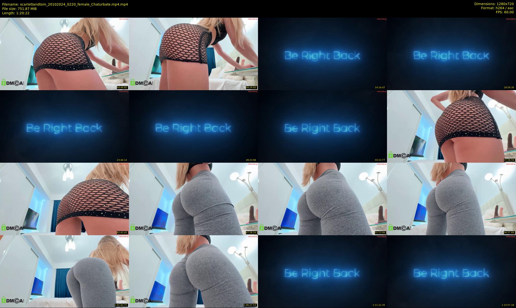 scarlettandtom — 81 minute Chaturbate couple cam show recording, 720p, Oct 20, 2024