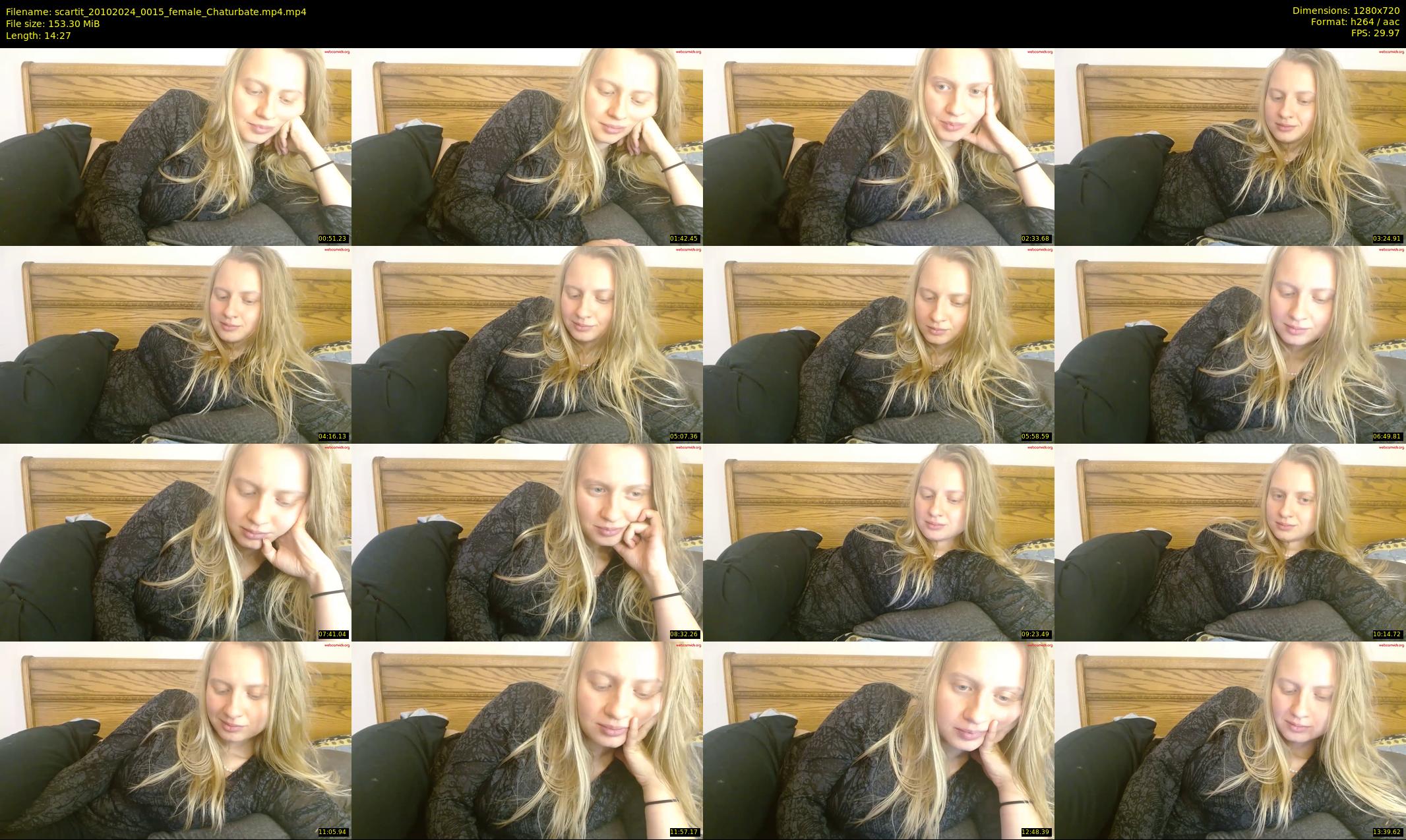 scartit — 15 minute Chaturbate female cam show recording, 720p, Oct 20, 2024
