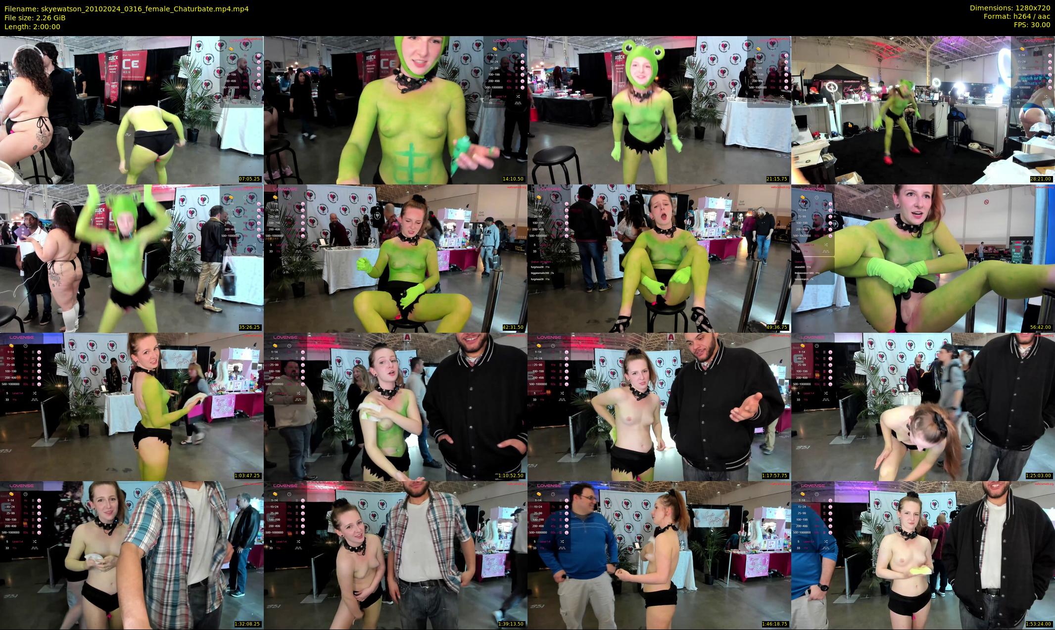skyewatson — 120 minute Chaturbate female cam show recording, 720p, Oct 20, 2024