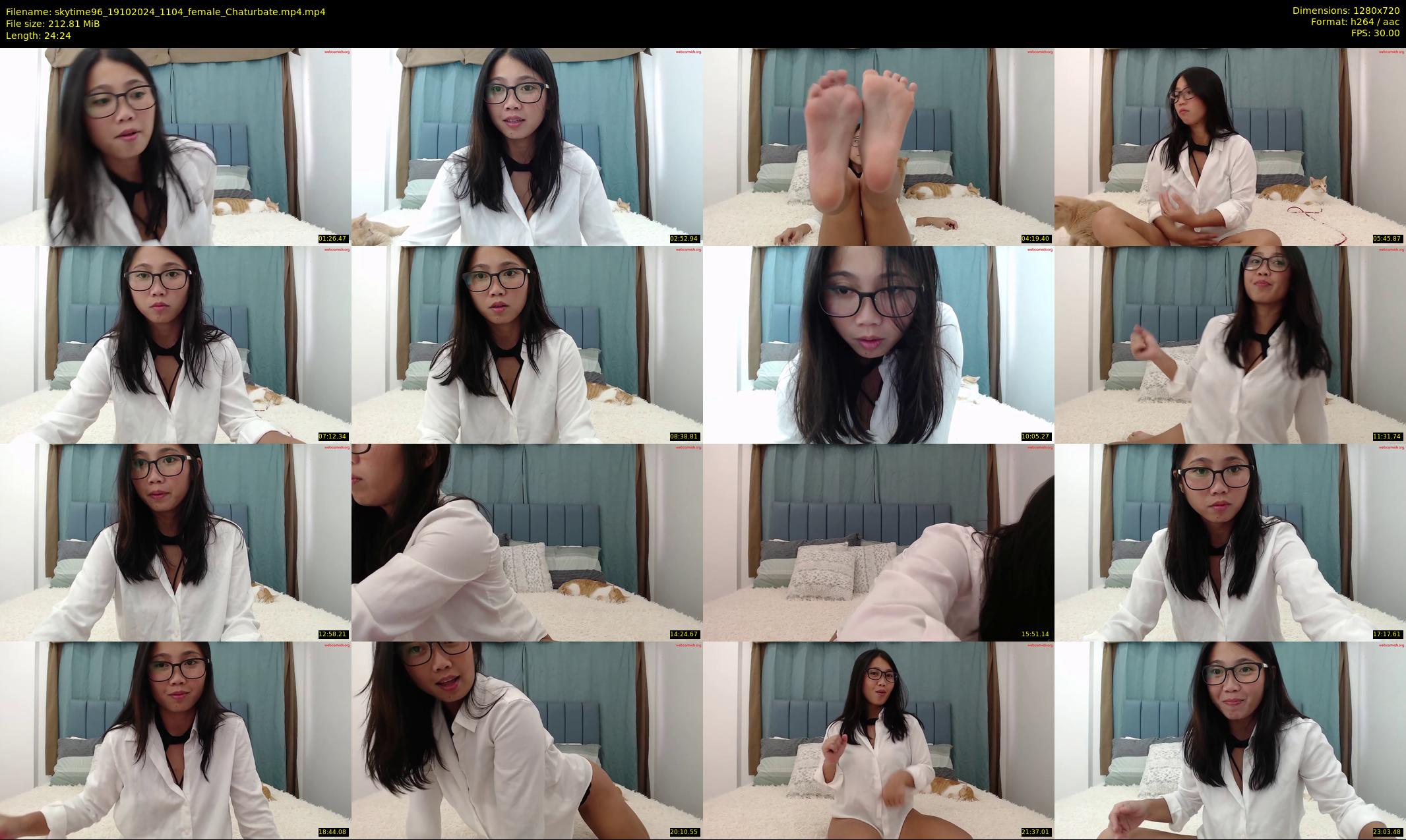 skytime96 — 25 minute Chaturbate female cam show recording, 720p, Oct 19, 2024