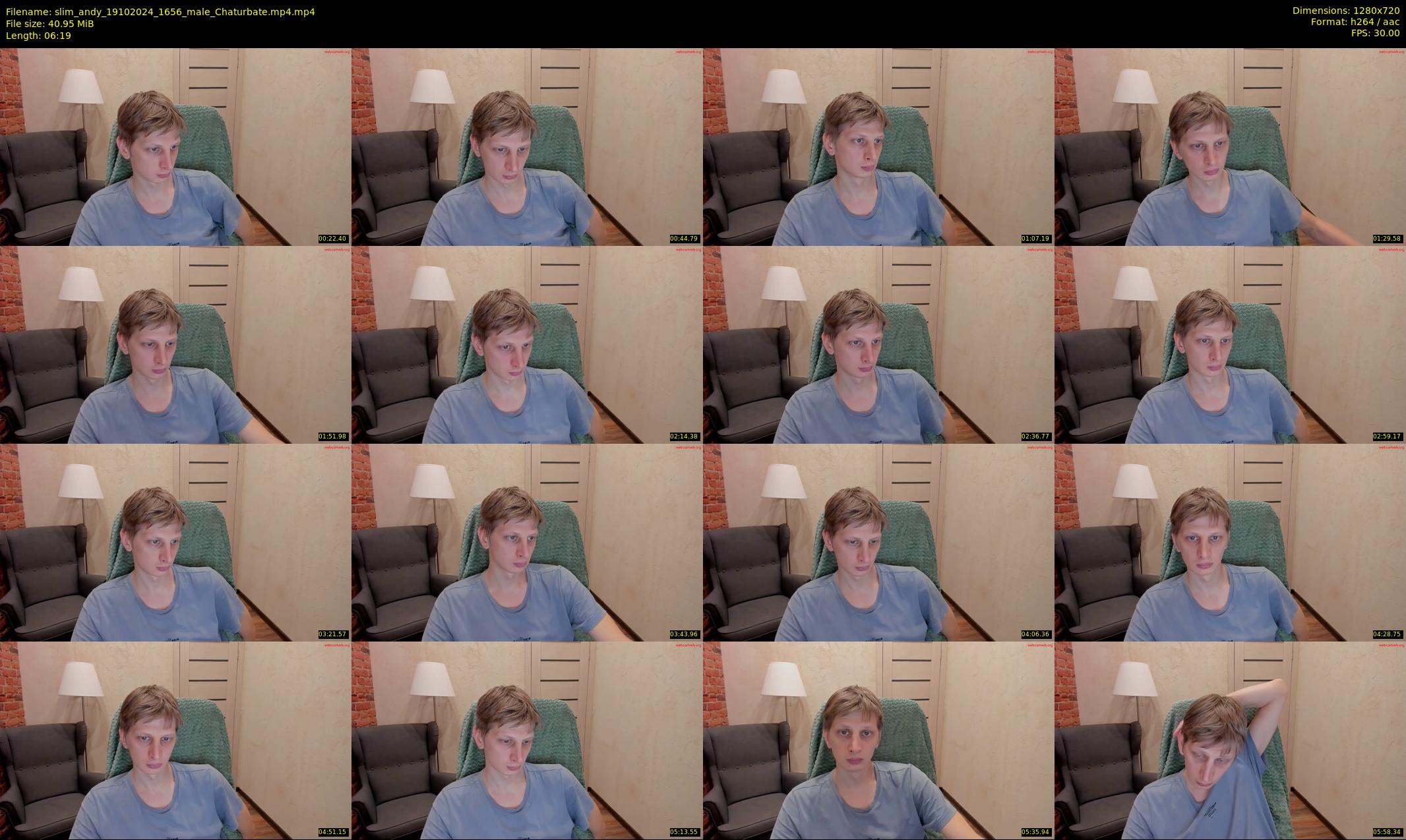 slim_andy — 7 minute Chaturbate male cam show recording, 720p, Oct 19, 2024