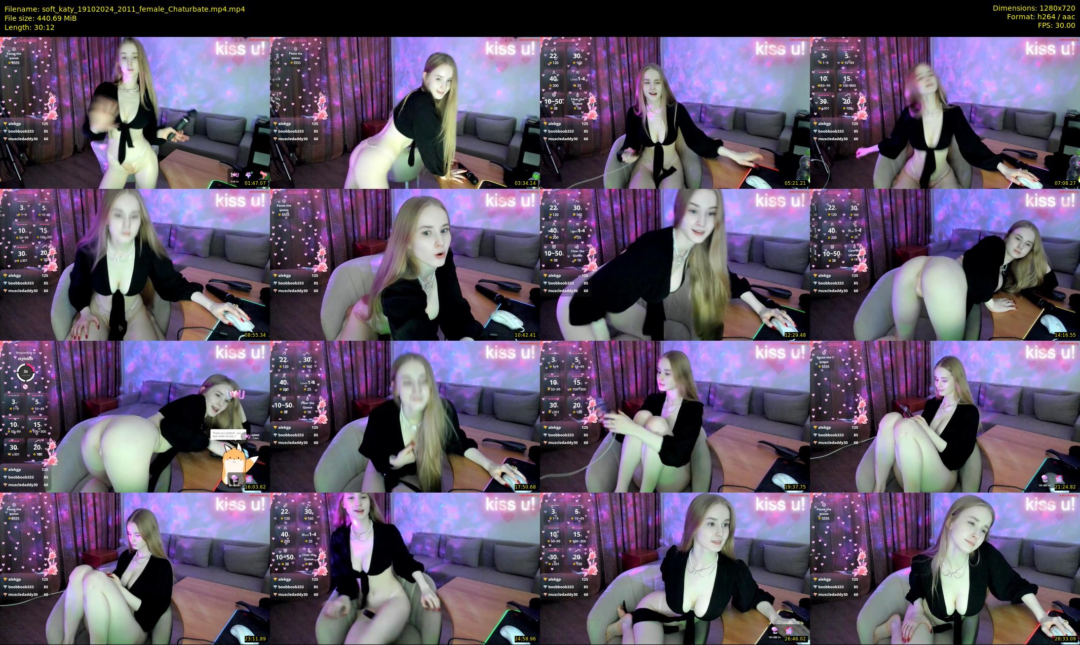soft_katy — 31 minute Chaturbate female cam show recording, 720p, Oct 19, 2024