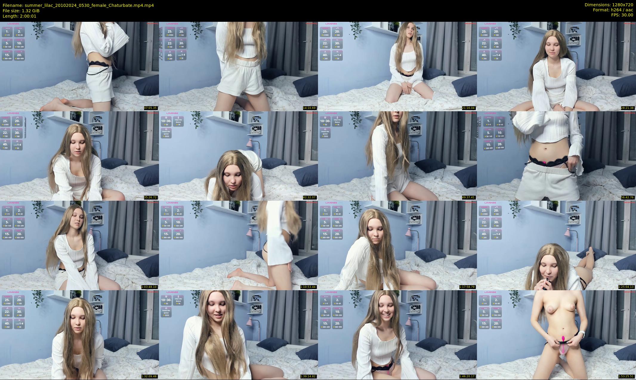 summer_lilac — 121 minute Chaturbate female cam show recording, 720p, Oct 20, 2024
