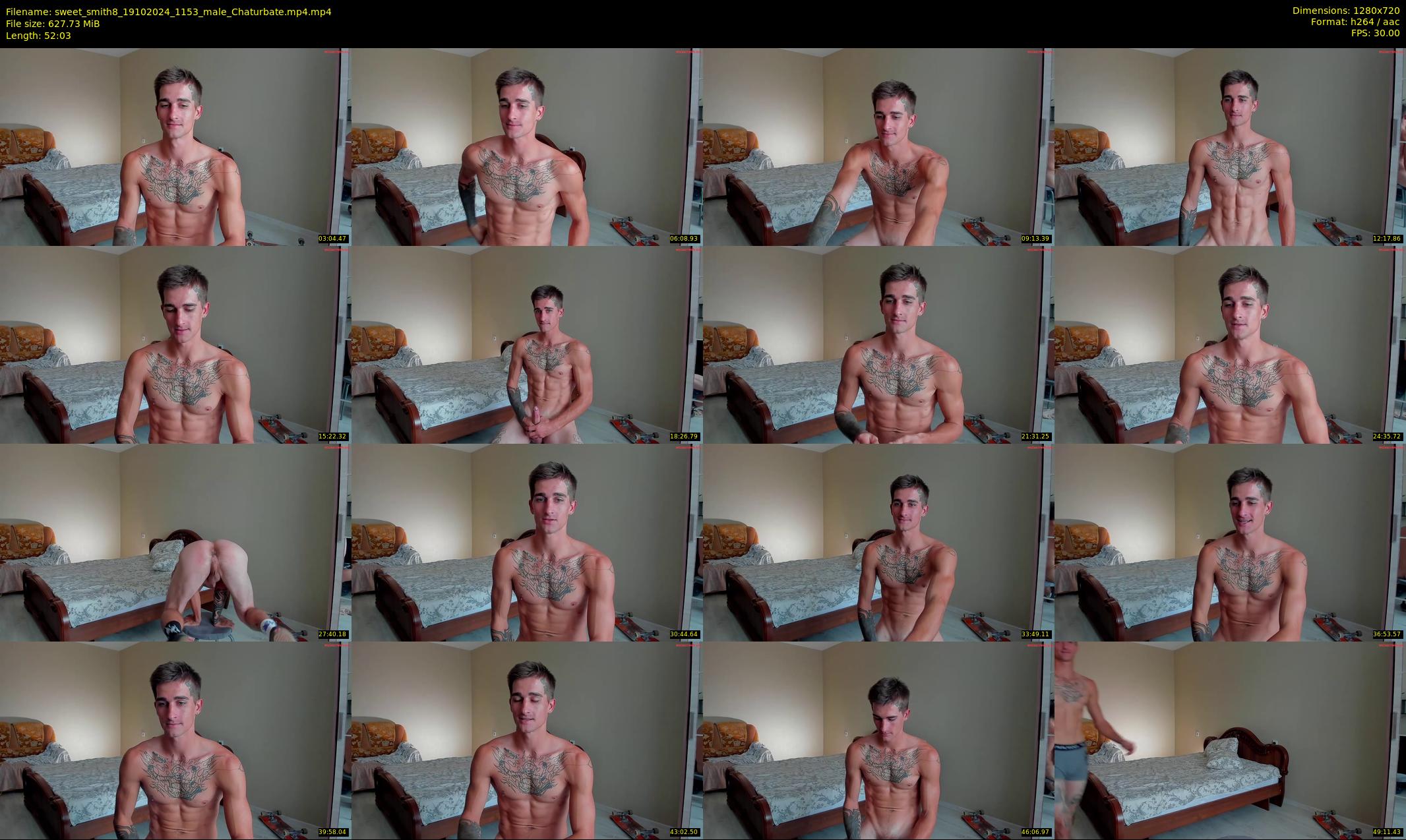 sweet_smith8 — 53 minute Chaturbate male cam show recording, 720p, Oct 19, 2024