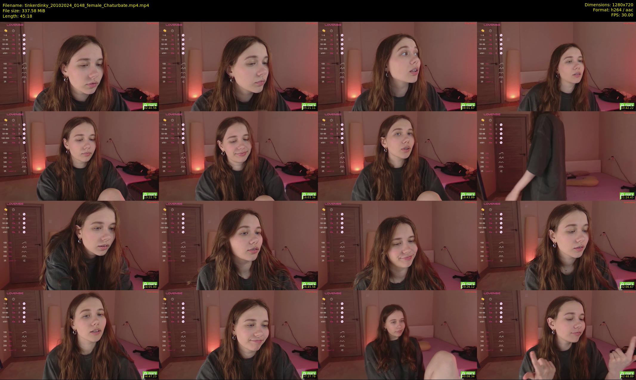 tinkerdinky — 46 minute Chaturbate female cam show recording, 720p, Oct 20, 2024