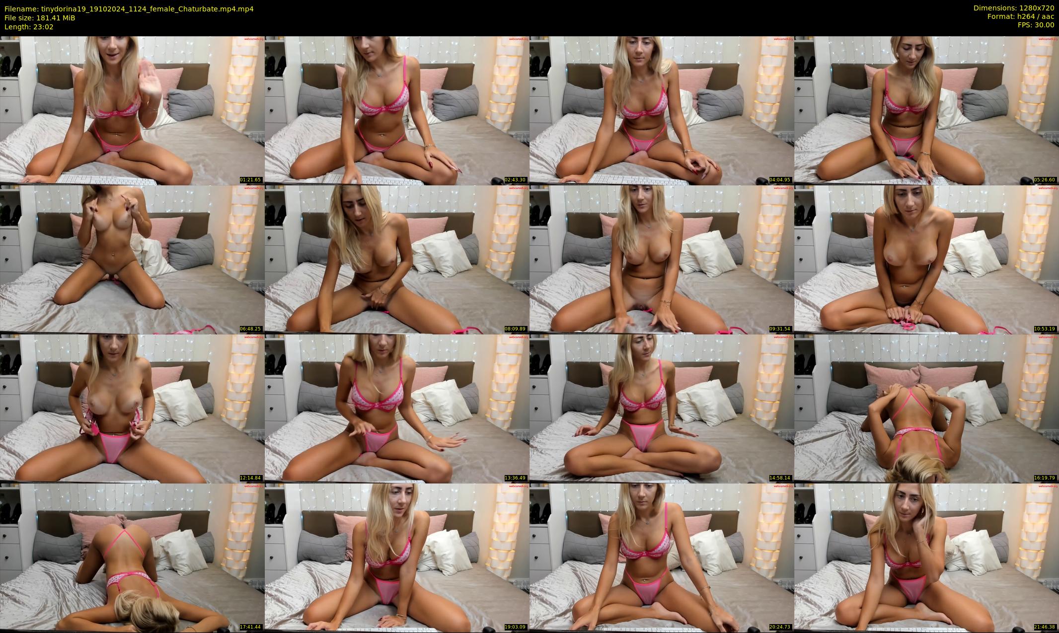 tinydorina19 — 24 minute Chaturbate female cam show recording, 720p, Oct 19, 2024