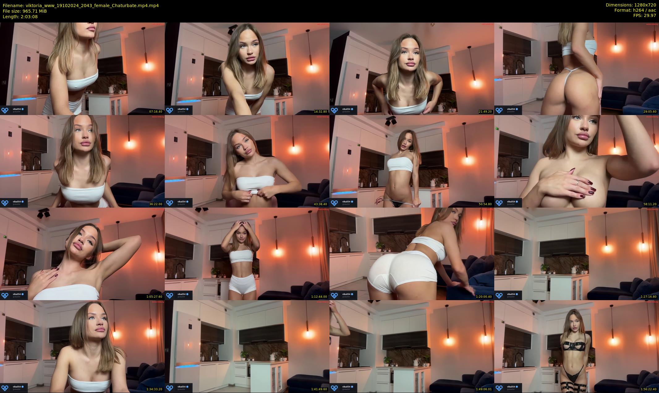 viktoria_www — 124 minute Chaturbate couple cam show recording, 720p, Oct 19, 2024