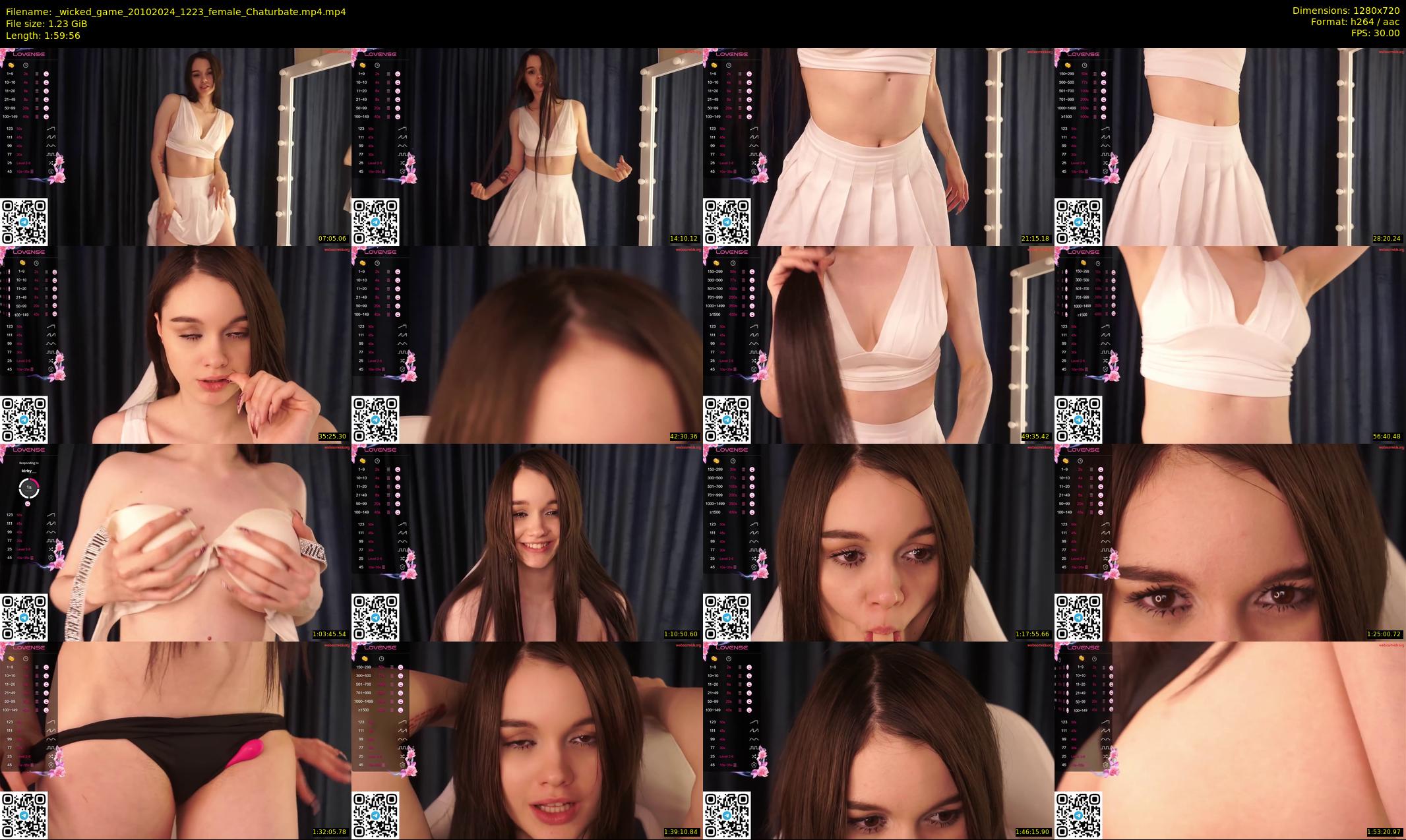 _wicked_game — 120 minute Chaturbate female cam show recording, 720p, Oct 20, 2024