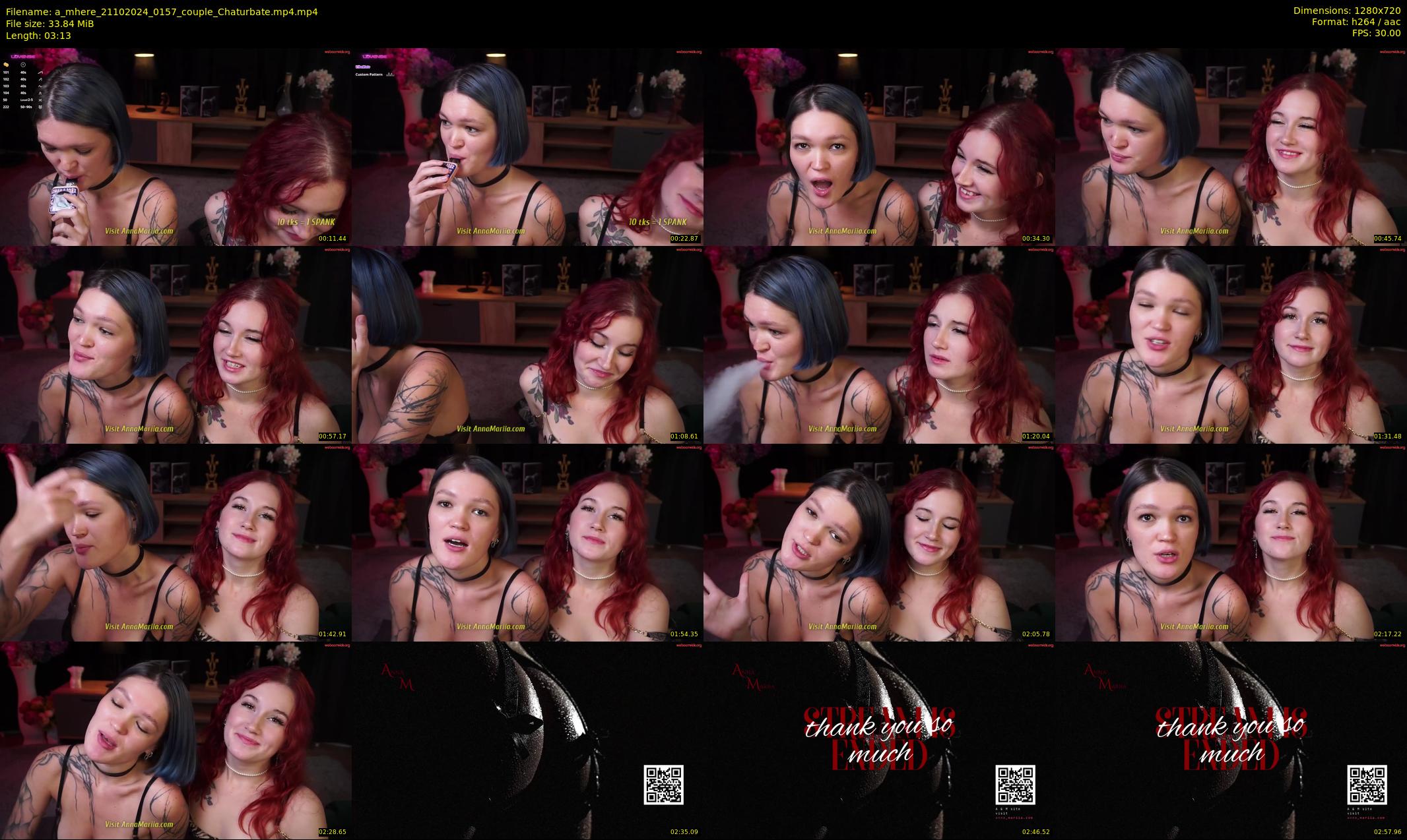 a_mhere — 4 minute Chaturbate couple cam show recording, 720p, Oct 21, 2024