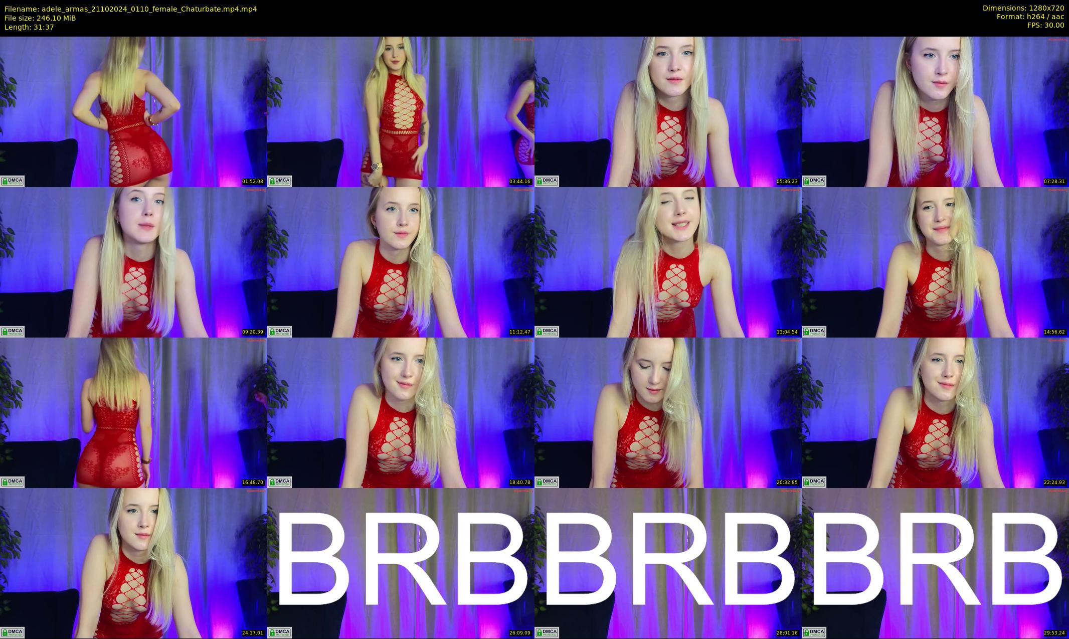 adele_armas — 32 minute Chaturbate female cam show recording, 720p, Oct 21, 2024