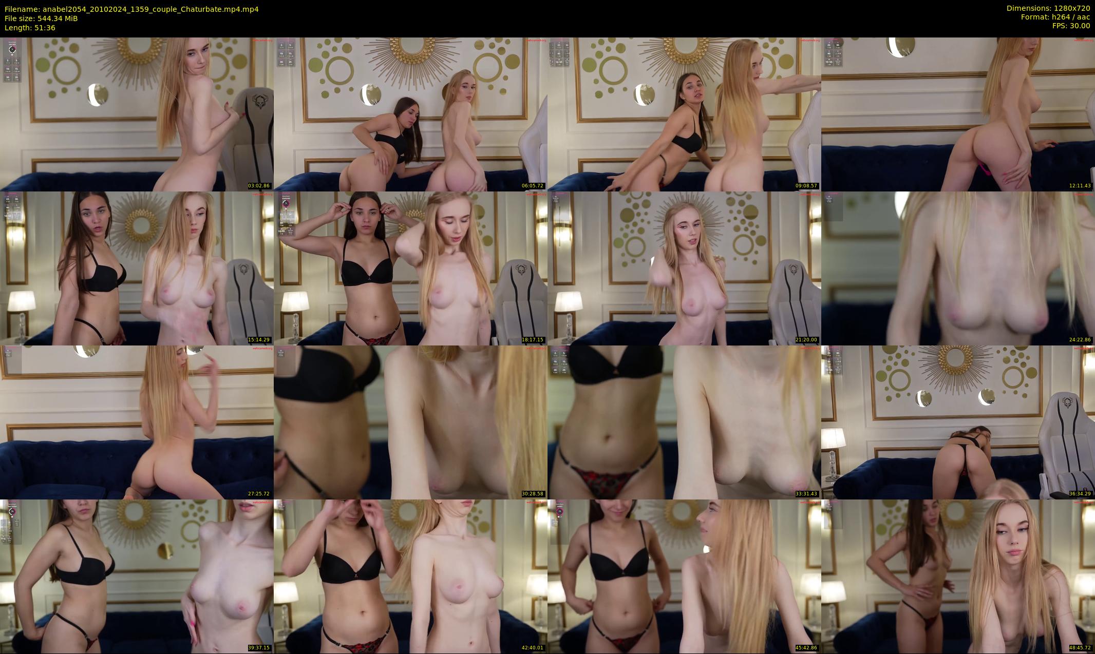 anabel2054 — 52 minute Chaturbate female cam show recording, 720p, Oct 20, 2024