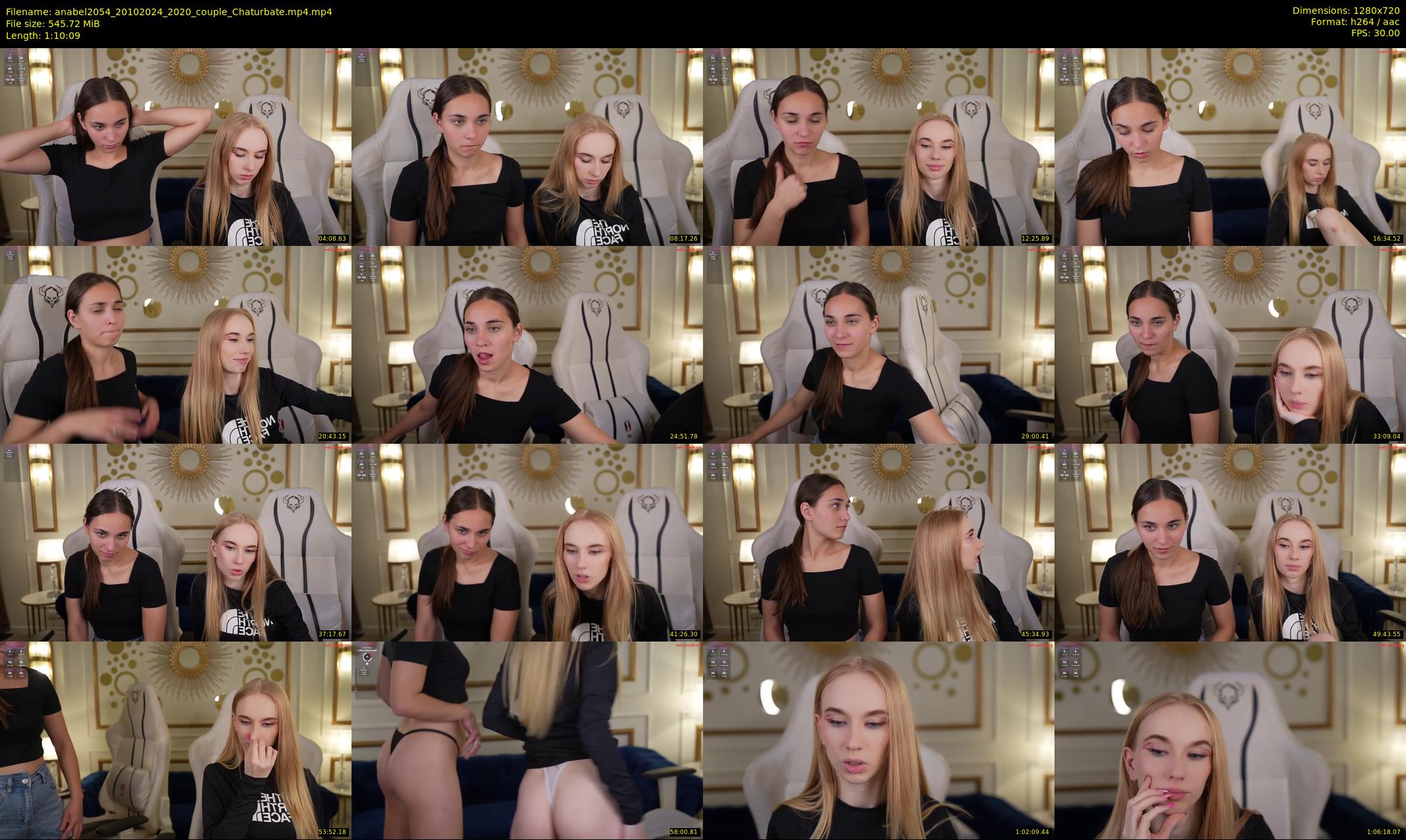 anabel2054 — 71 minute Chaturbate female cam show recording, 720p, Oct 20, 2024