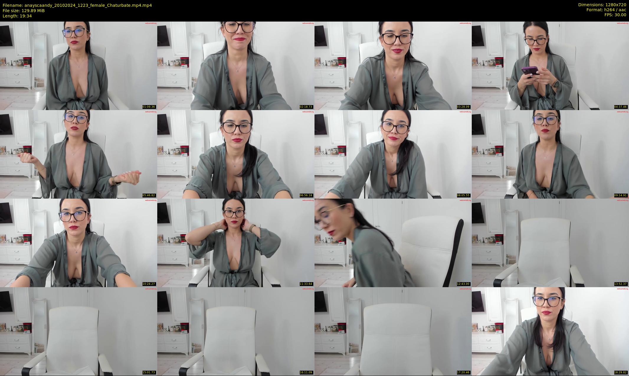 anayscaandy — 20 minute Chaturbate female cam show recording, 720p, Oct 20, 2024