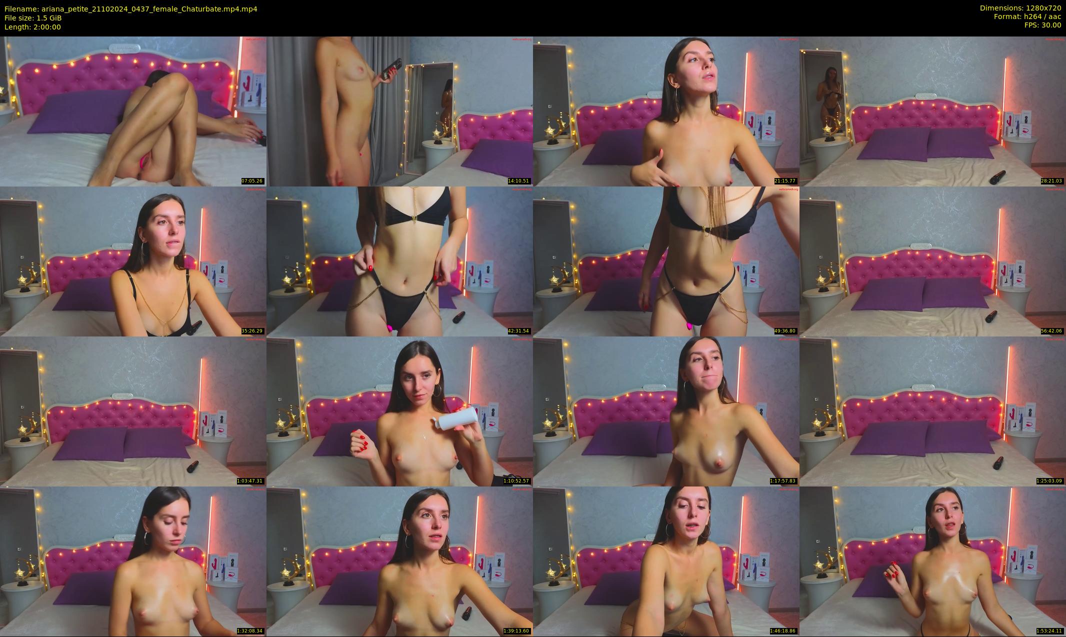 ariana_petite — 120 minute Chaturbate female cam show recording, 720p, Oct 21, 2024