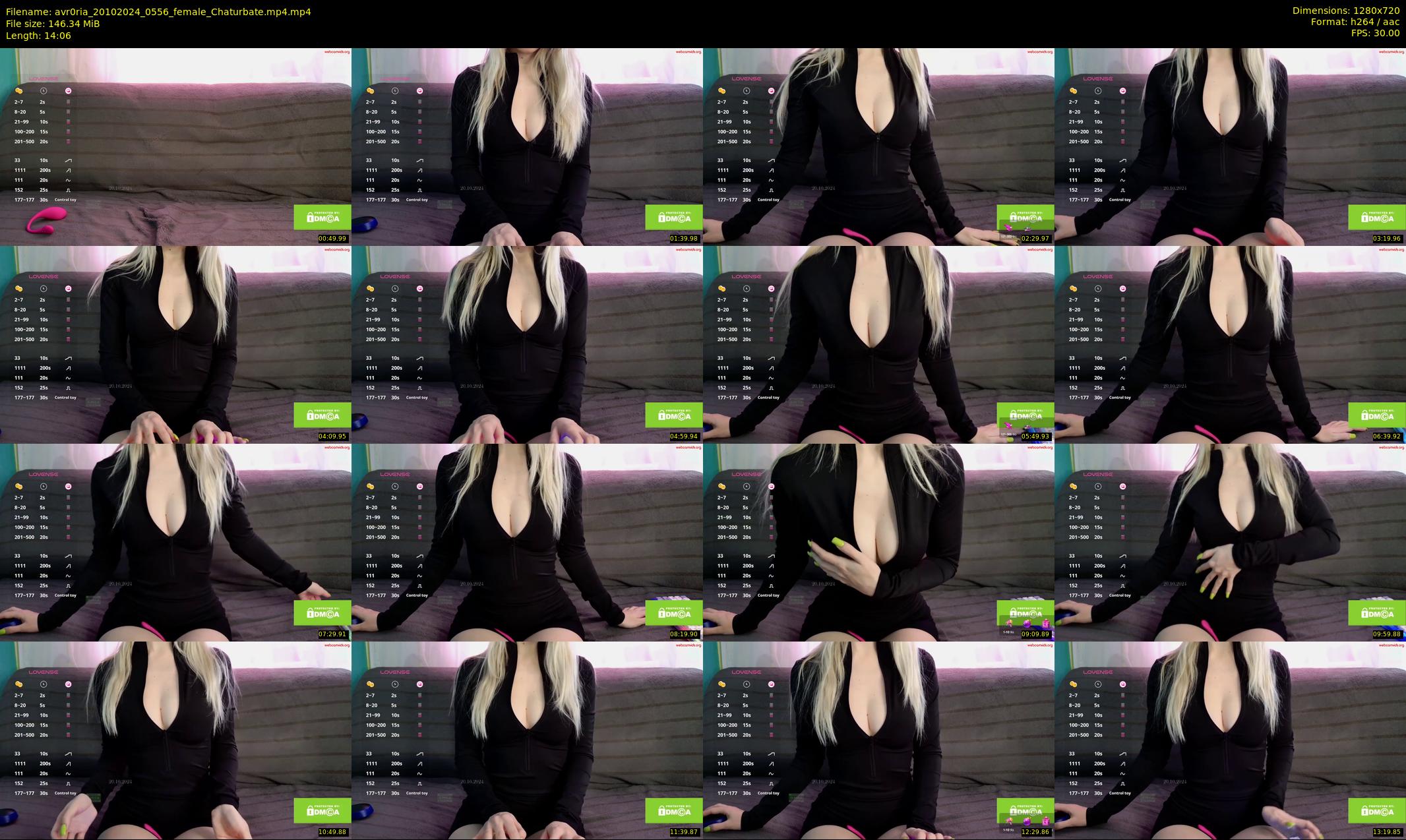 avr0ria — 15 minute Chaturbate female cam show recording, 720p, Oct 20, 2024