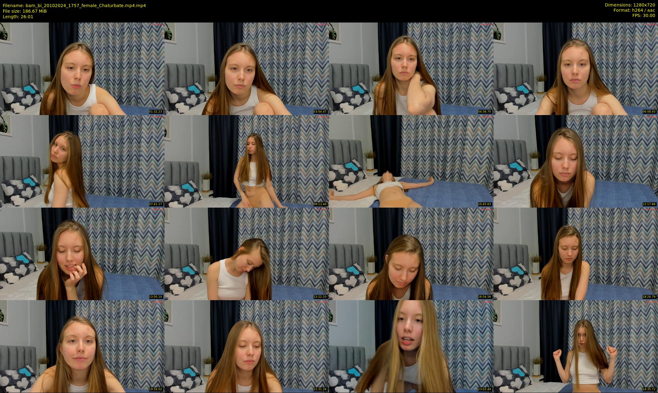 bam_bi — 27 minute Chaturbate female cam show recording, 720p, Oct 20, 2024