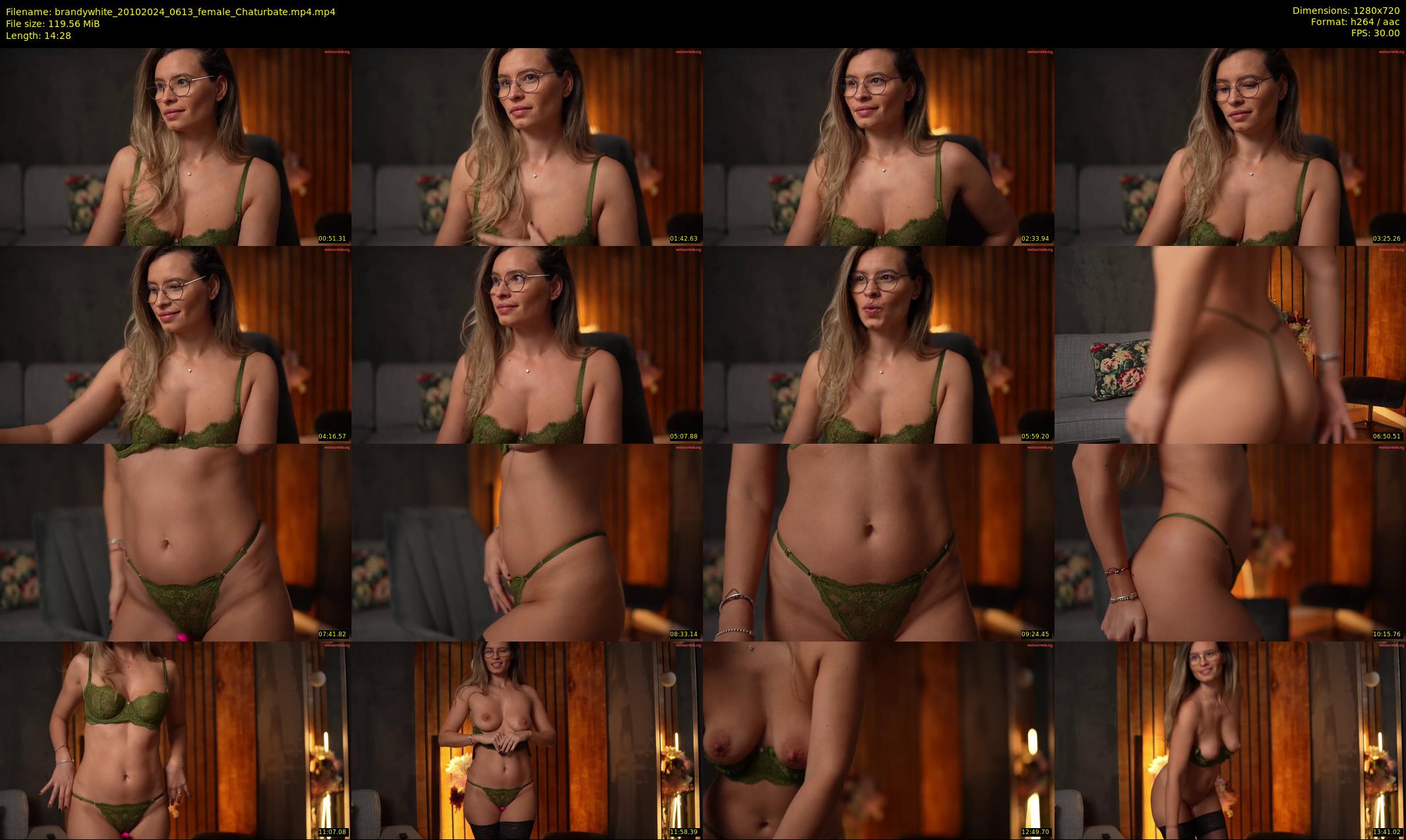 brandywhite — 15 minute Chaturbate female cam show recording, 720p, Oct 20, 2024
