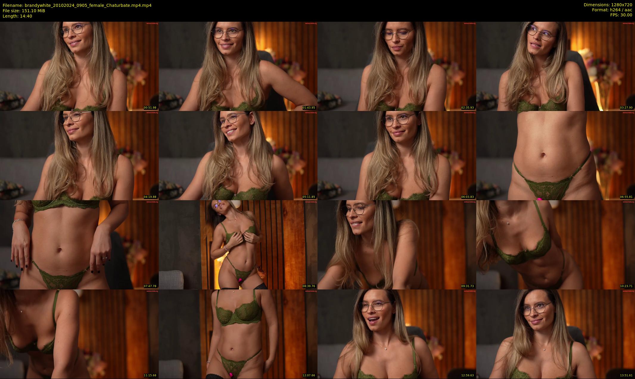 brandywhite — 15 minute Chaturbate female cam show recording, 720p, Oct 20, 2024