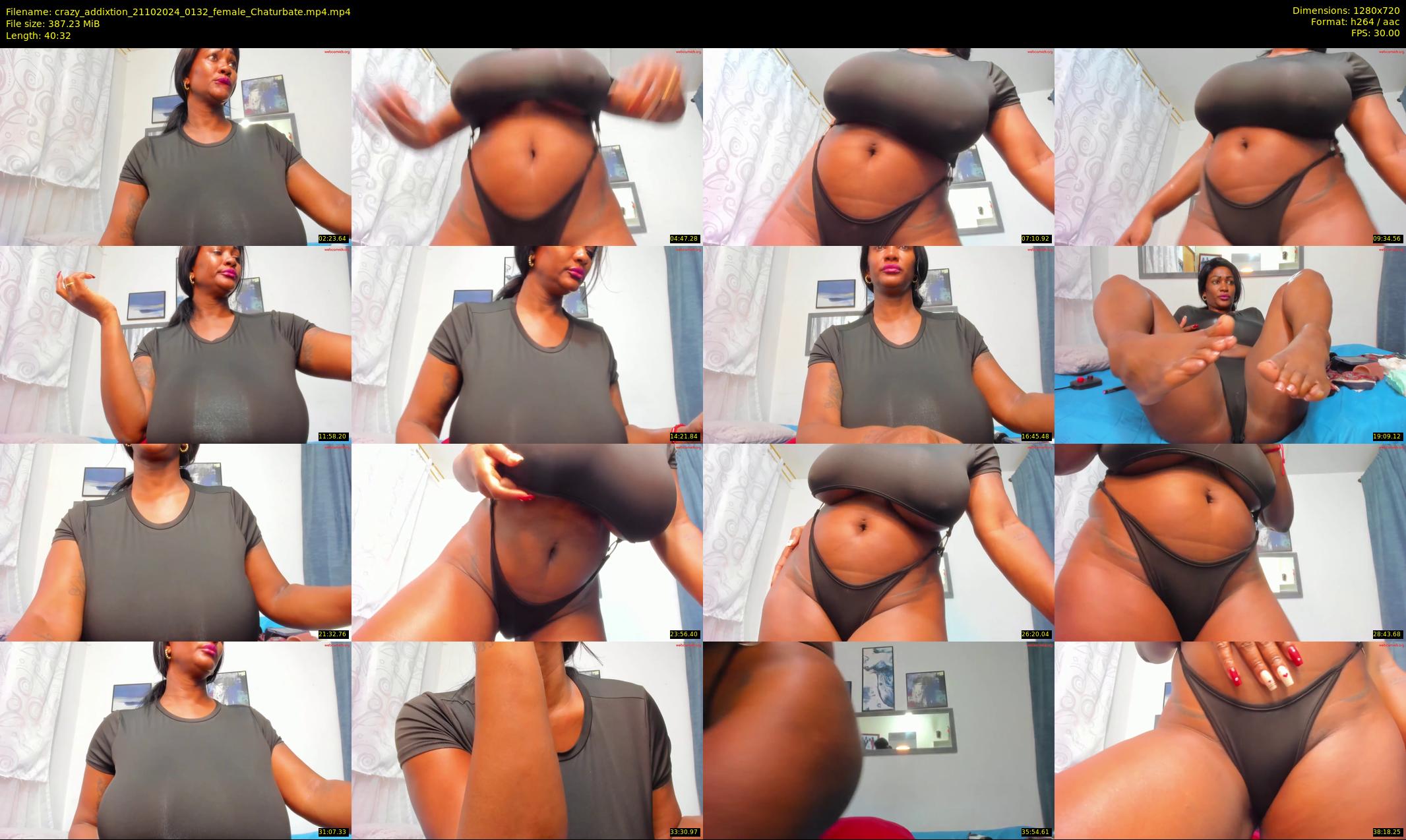 crazy_addixtion — 41 minute Chaturbate female cam show recording, 720p, Oct 21, 2024