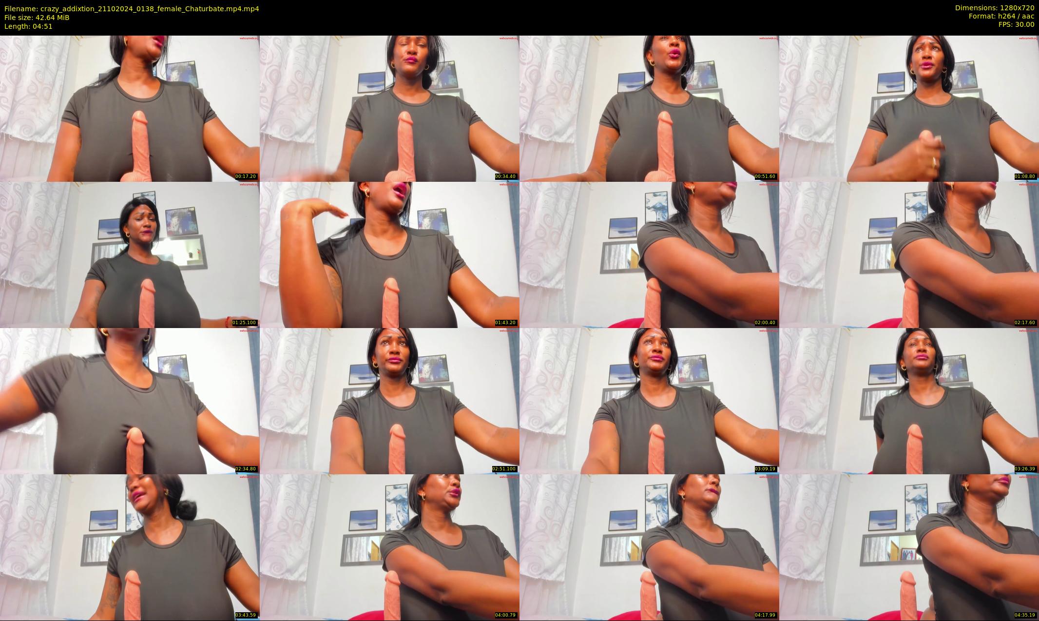 crazy_addixtion — 5 minute Chaturbate female cam show recording, 720p, Oct 21, 2024