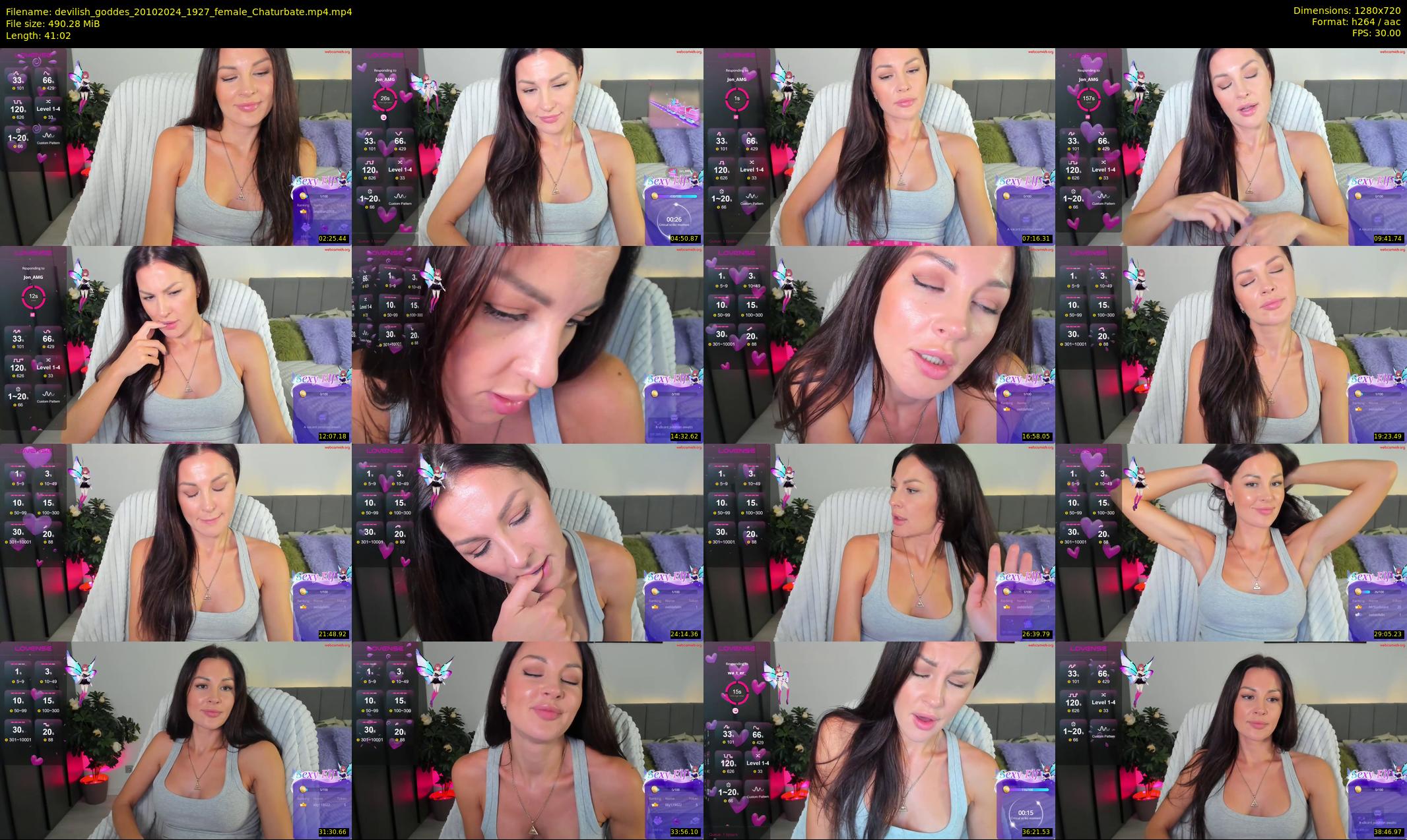 devilish_goddes — 42 minute Chaturbate female cam show recording, 720p, Oct 20, 2024