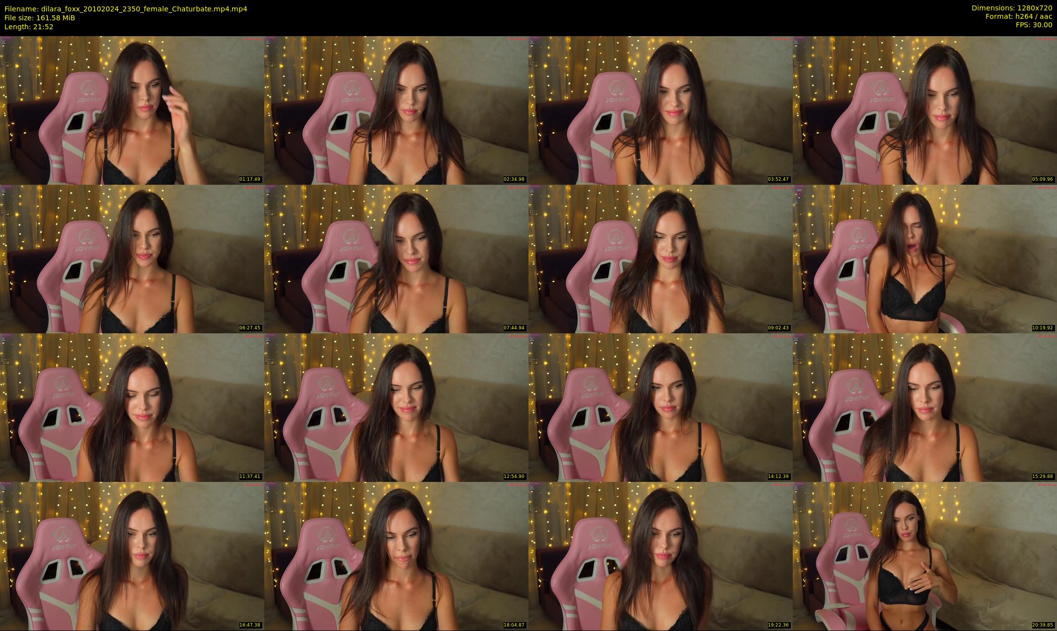 dilara_foxx — 22 minute Chaturbate female cam show recording, 720p, Oct 20, 2024