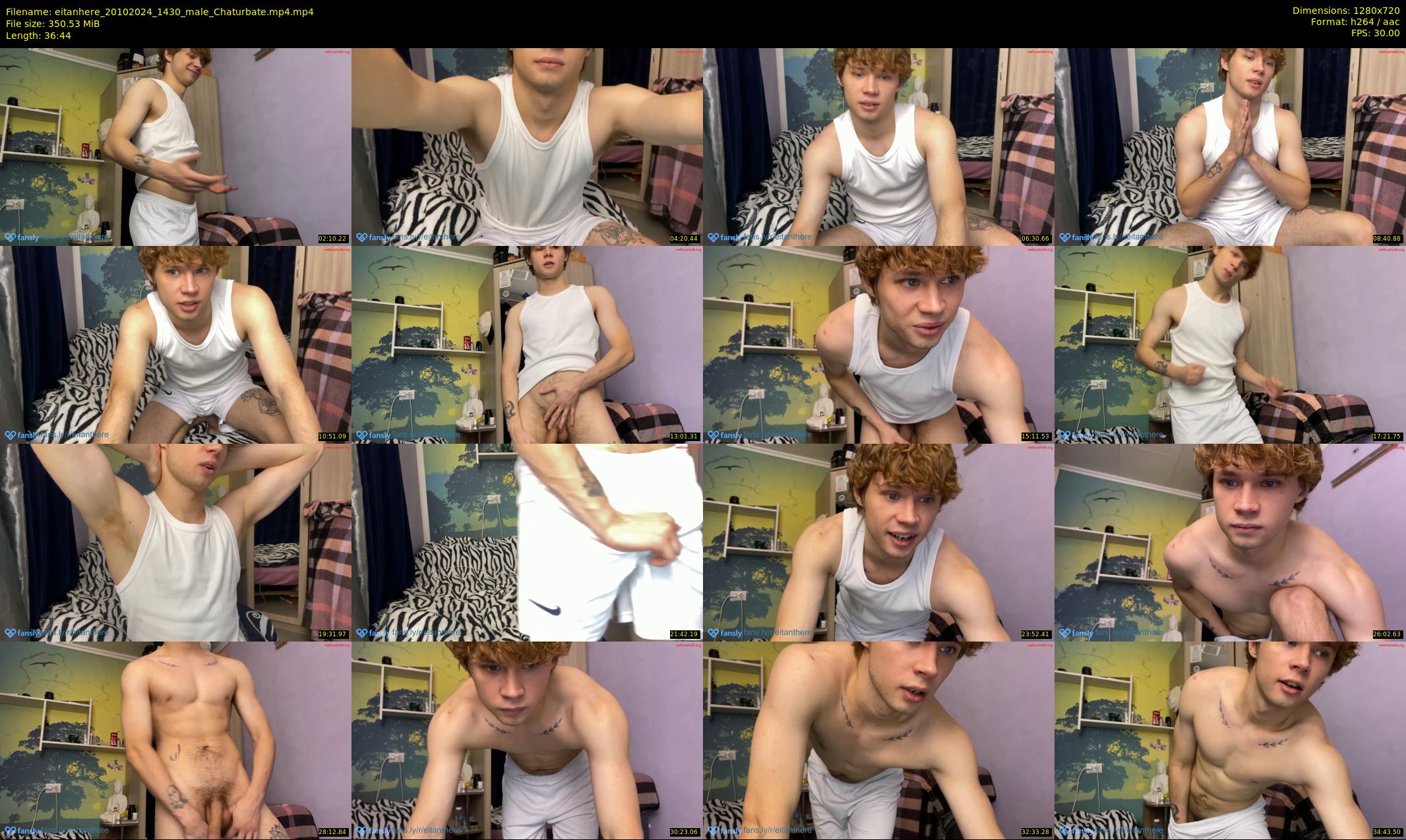 eitanhere — 37 minute Chaturbate male cam show recording, 720p, Oct 20, 2024