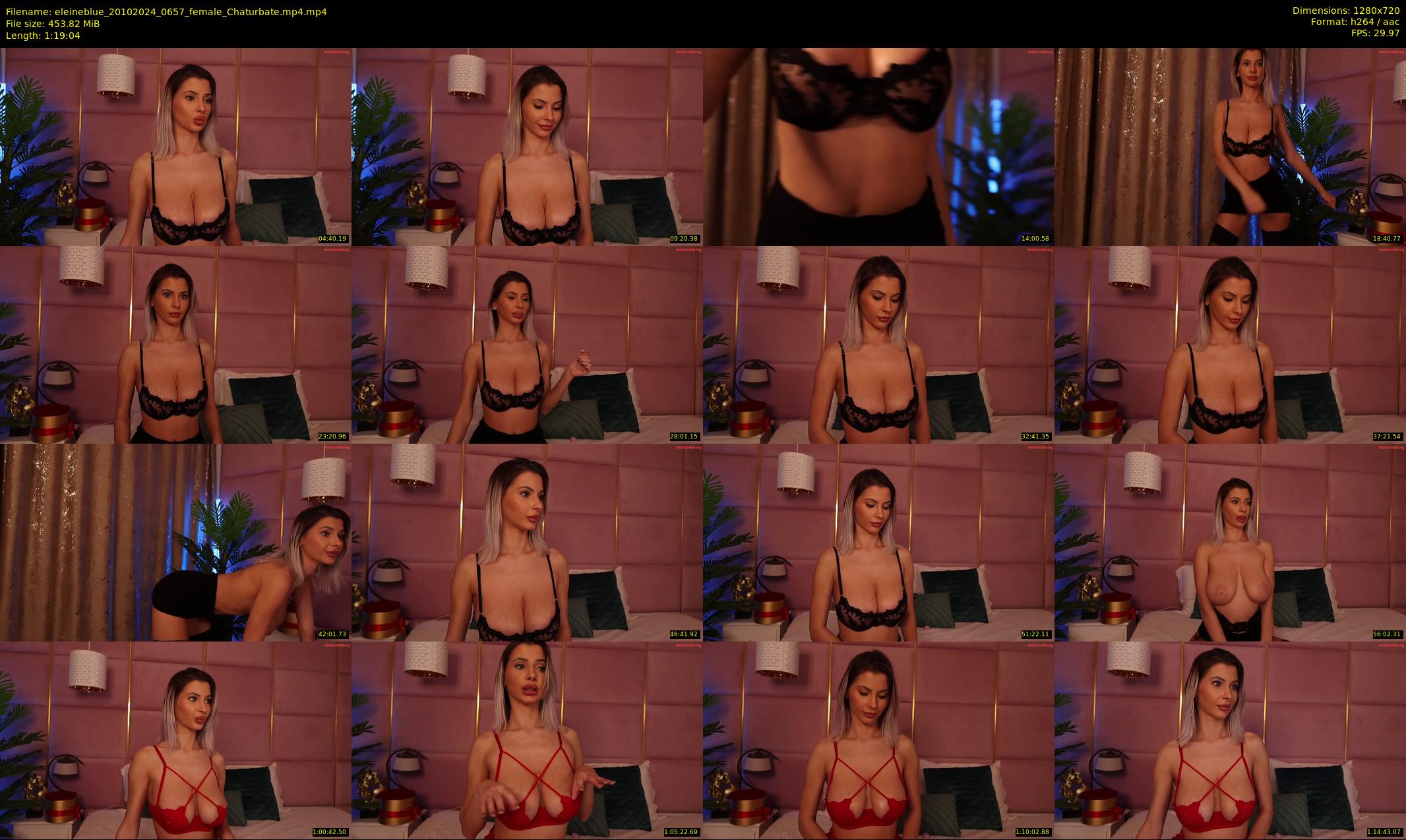 eleineblue — 80 minute Chaturbate female cam show recording, 720p, Oct 20, 2024