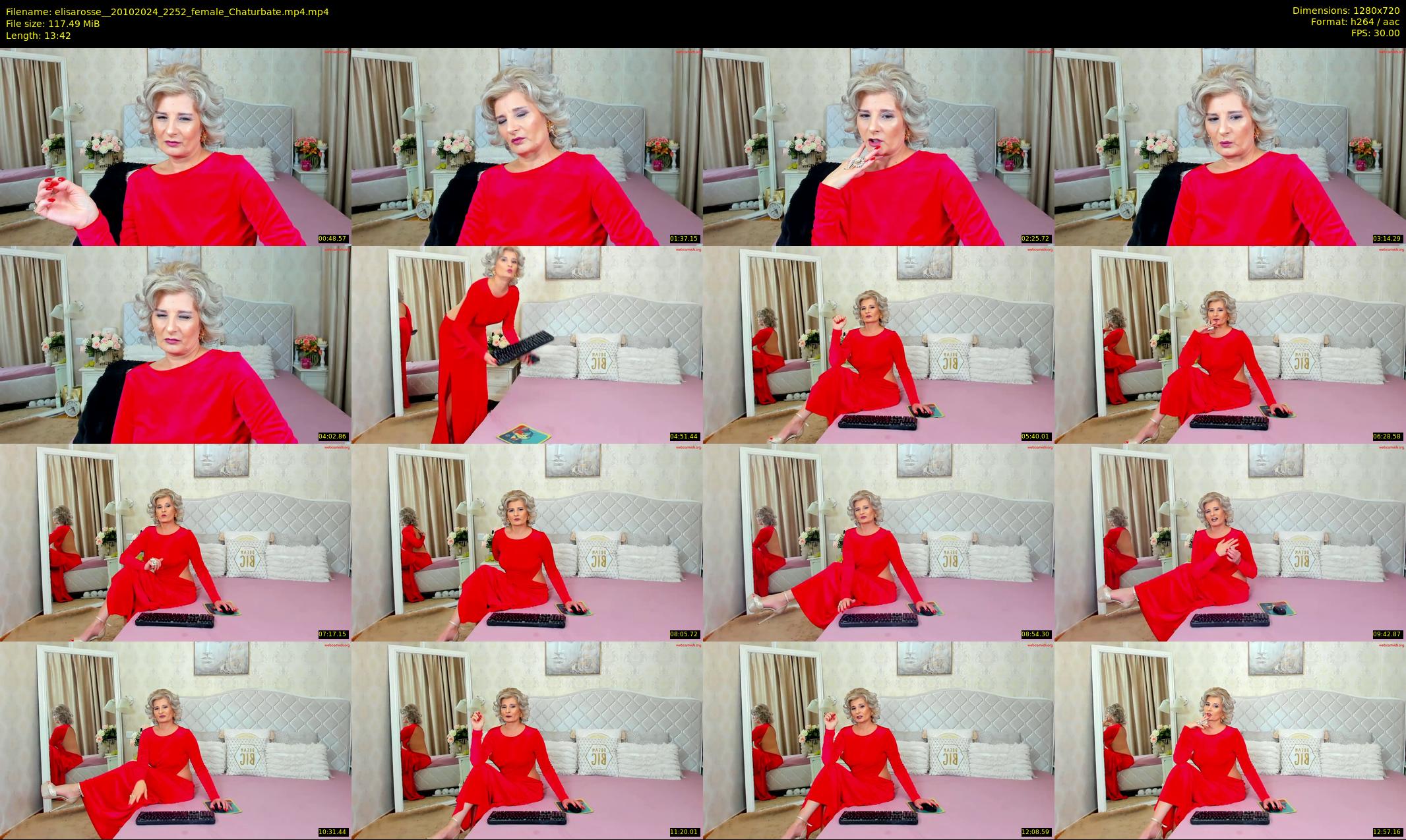 elisarosse_ — 14 minute Chaturbate female cam show recording, 720p, Oct 20, 2024