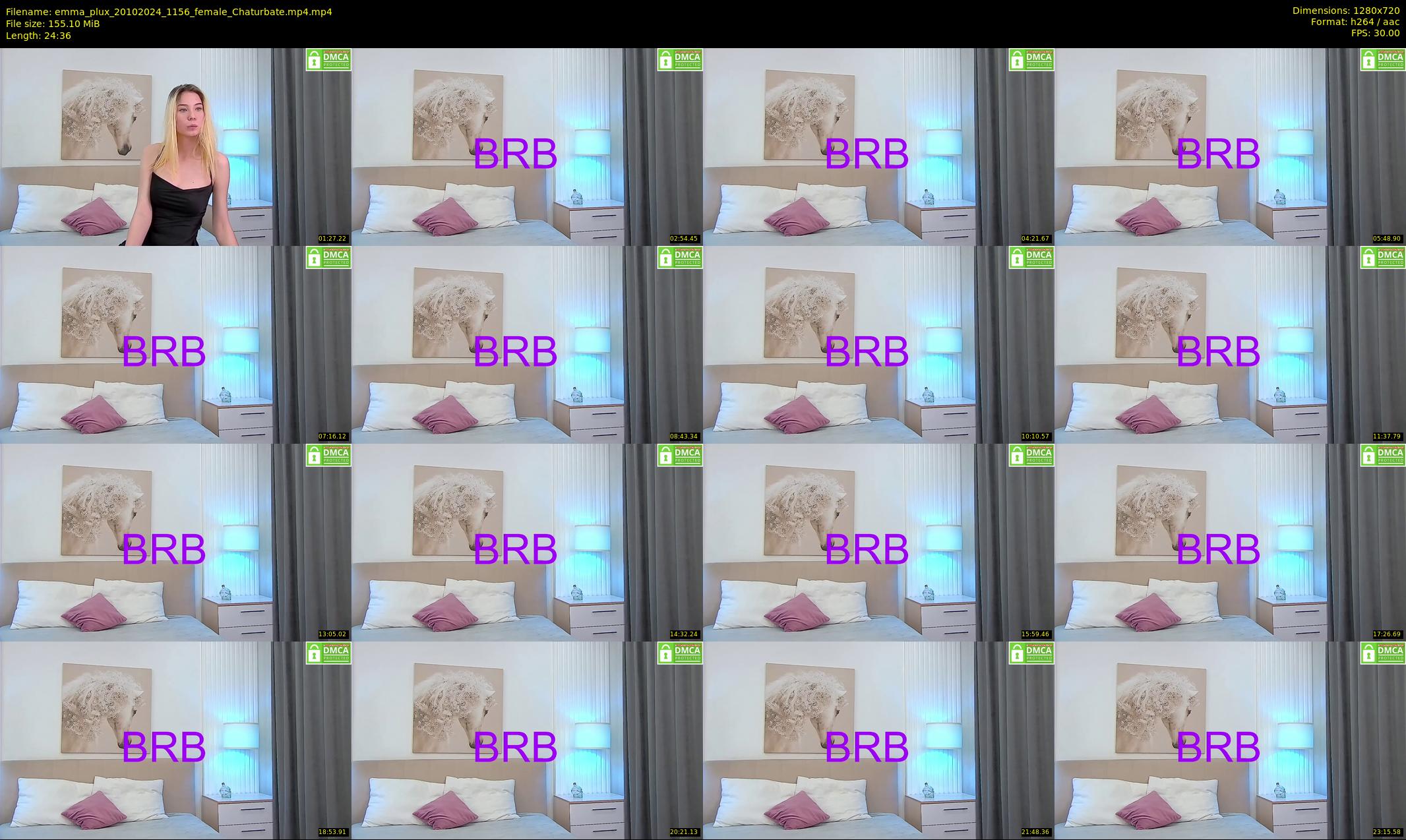 emma_plux — 25 minute Chaturbate female cam show recording, 720p, Oct 20, 2024