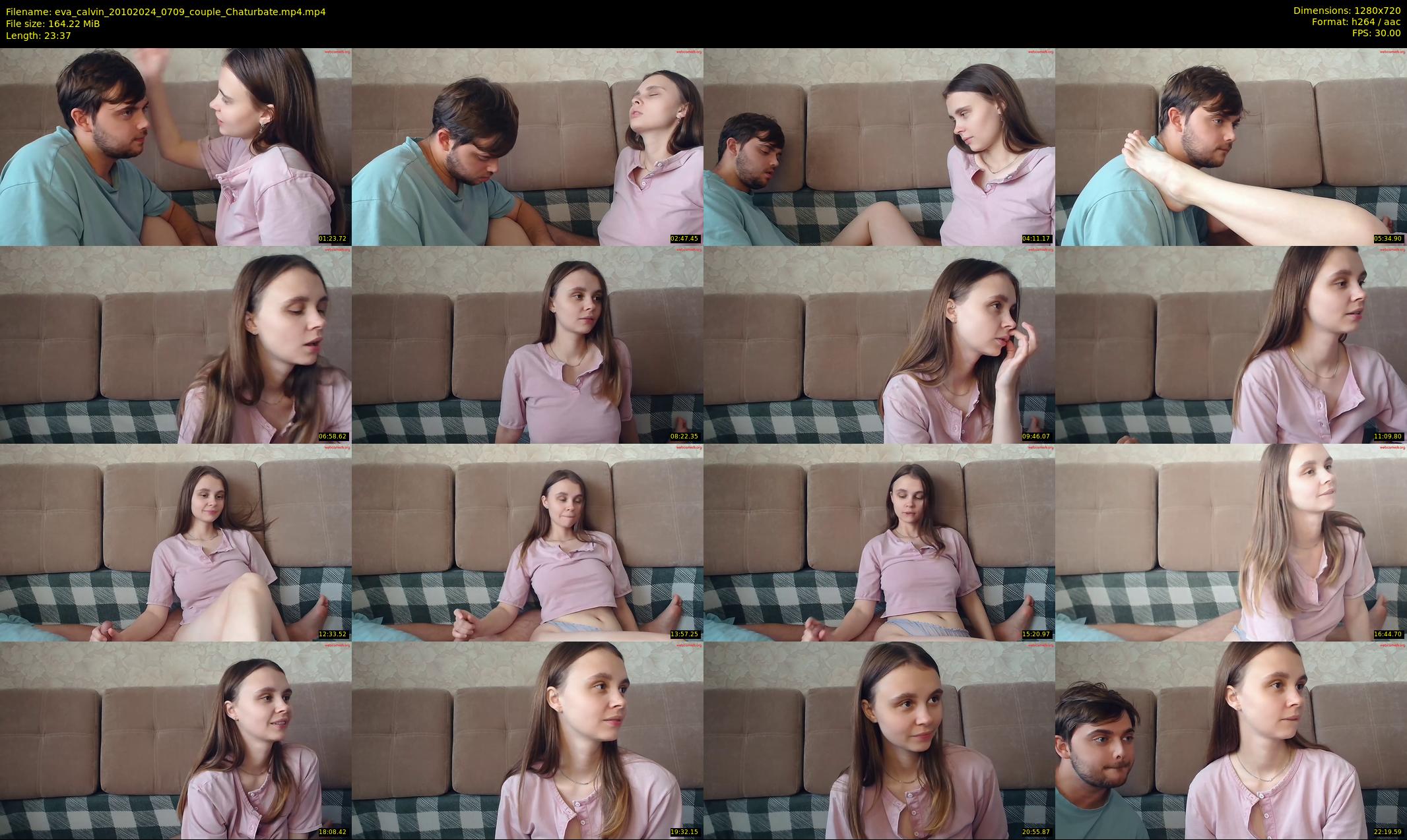 eva_calvin — 24 minute Chaturbate couple cam show recording, 720p, Oct 20, 2024